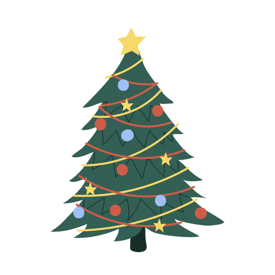 8ft Christmas Tree - Rathwood Store