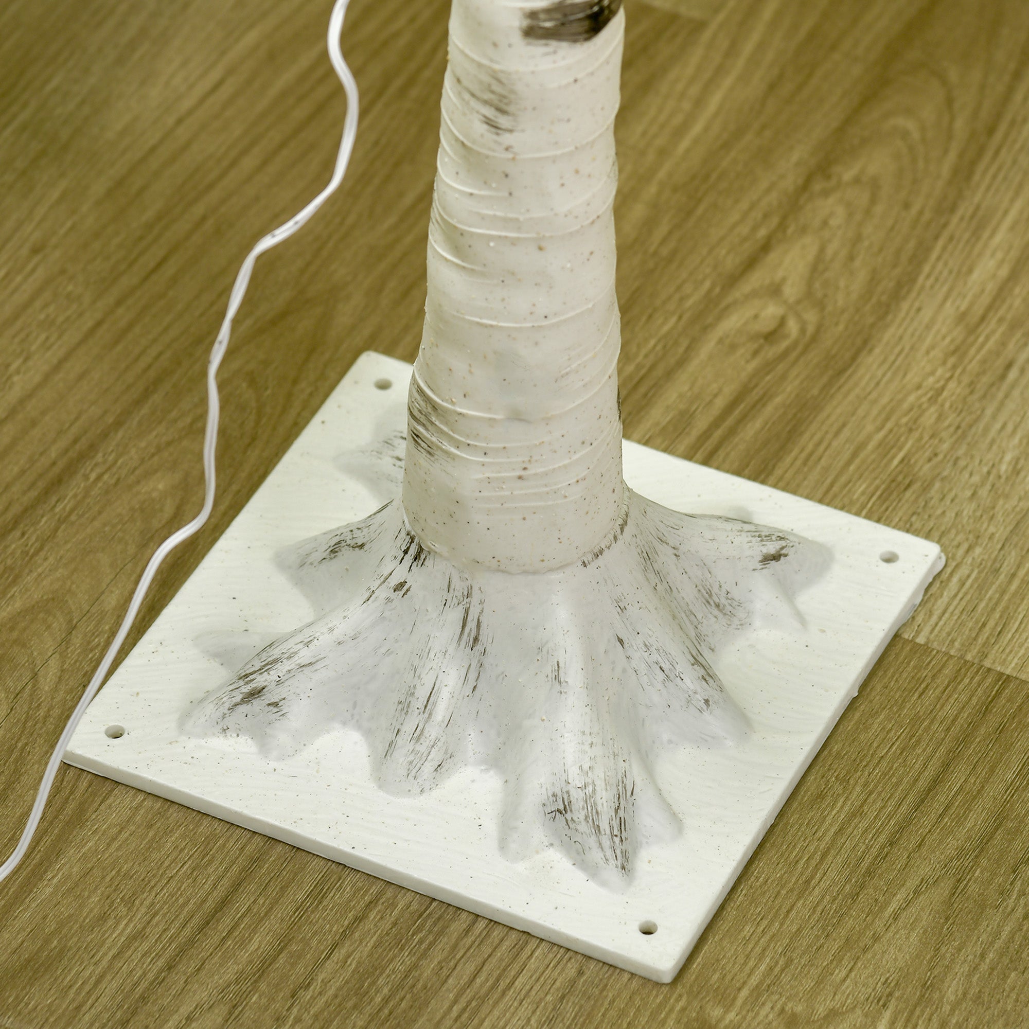 Birch Tree Light, 150cm 120 LED 3 Brightness Levels, Artificial Warm White