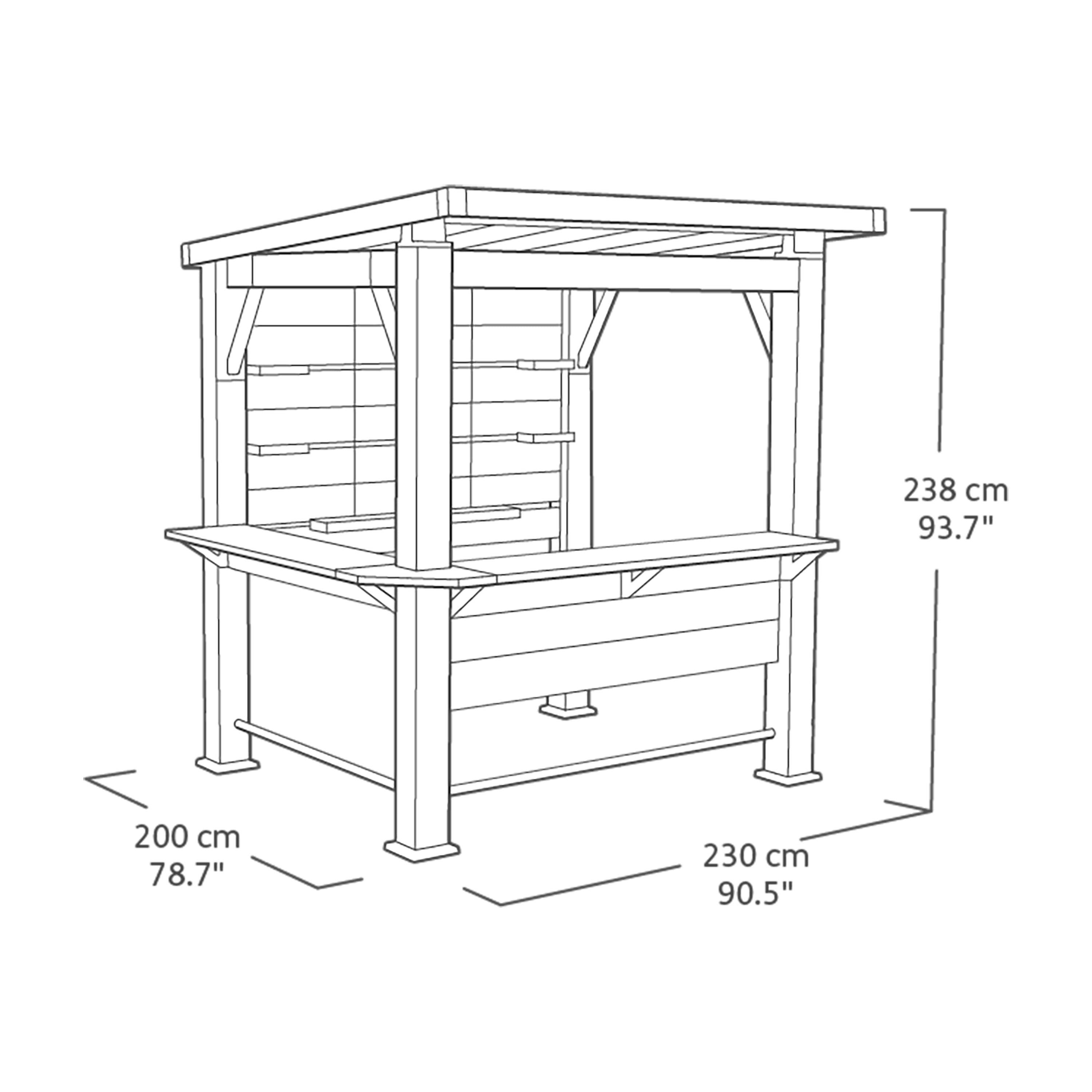 Keter - Bar Gazebo