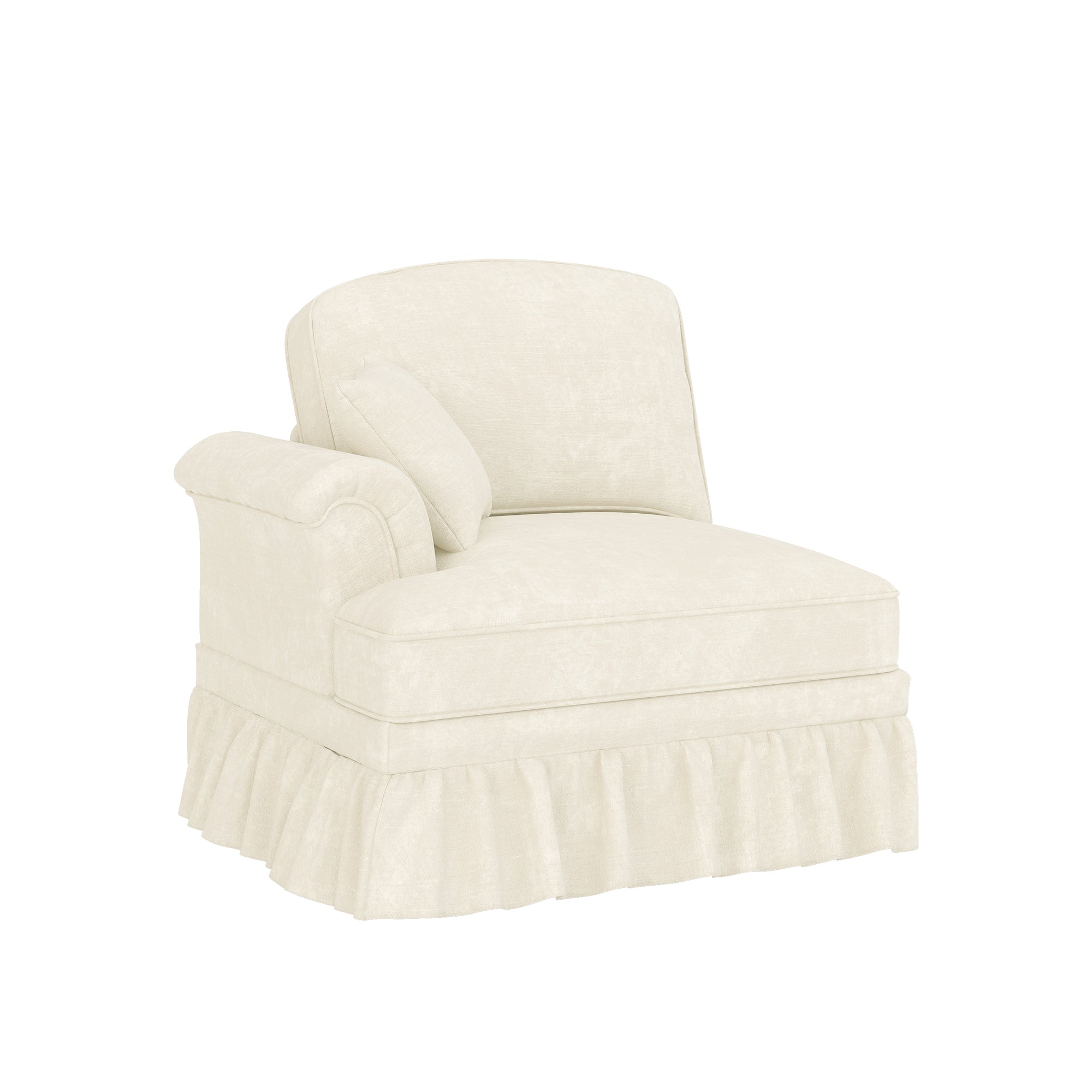 Windsor Sofa LSF 1 Cushion Chenille White