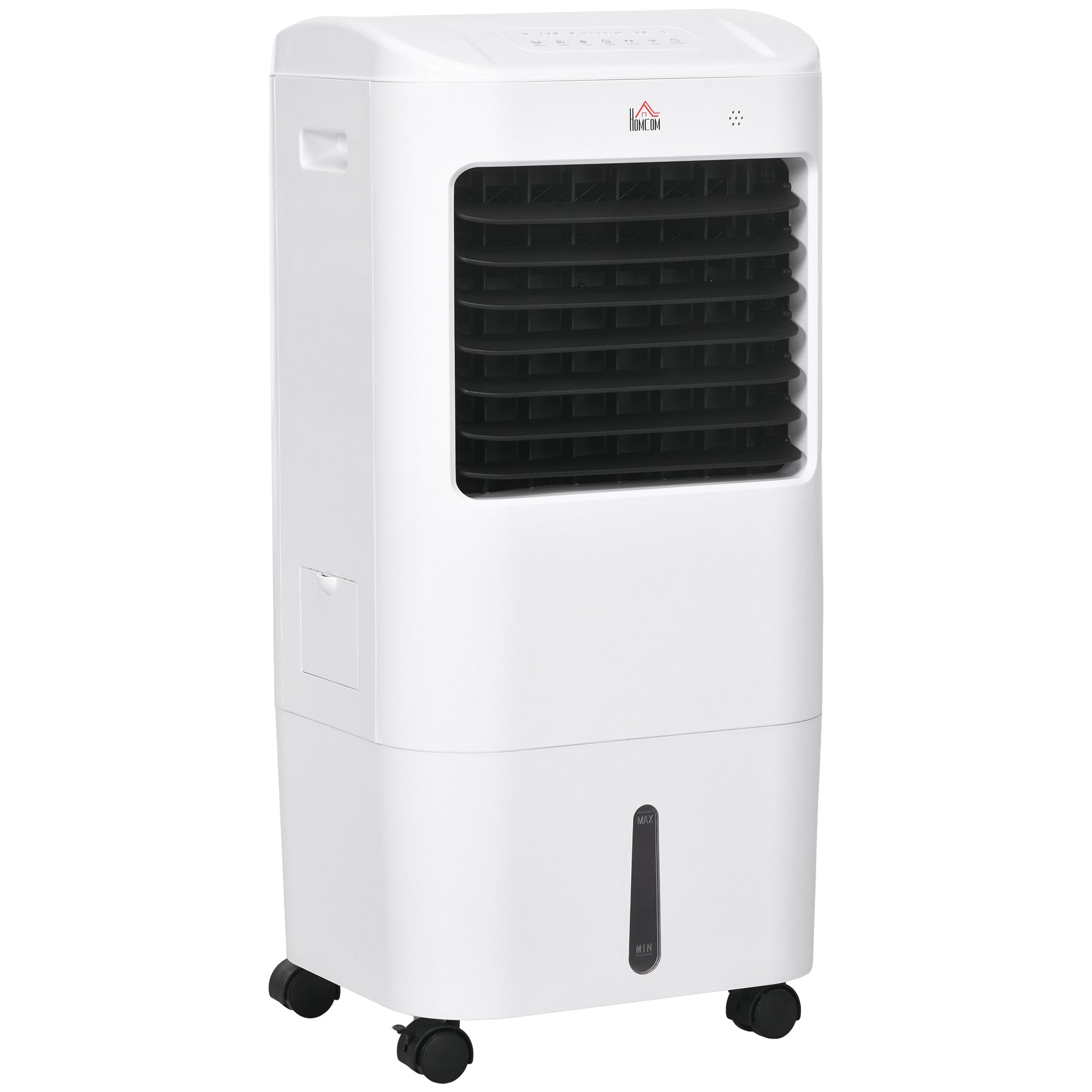 3-in-1 Portable Air Conditioner Humidifier Water Cooling 15L White