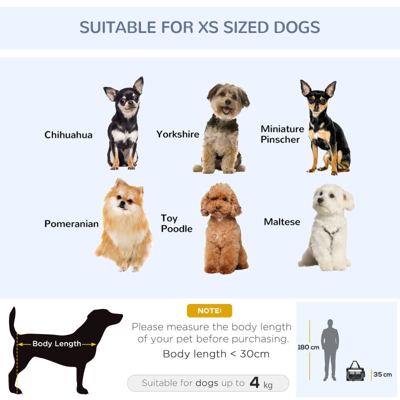 Pet Carrier 51cm Foldable, with Cushion - Grey