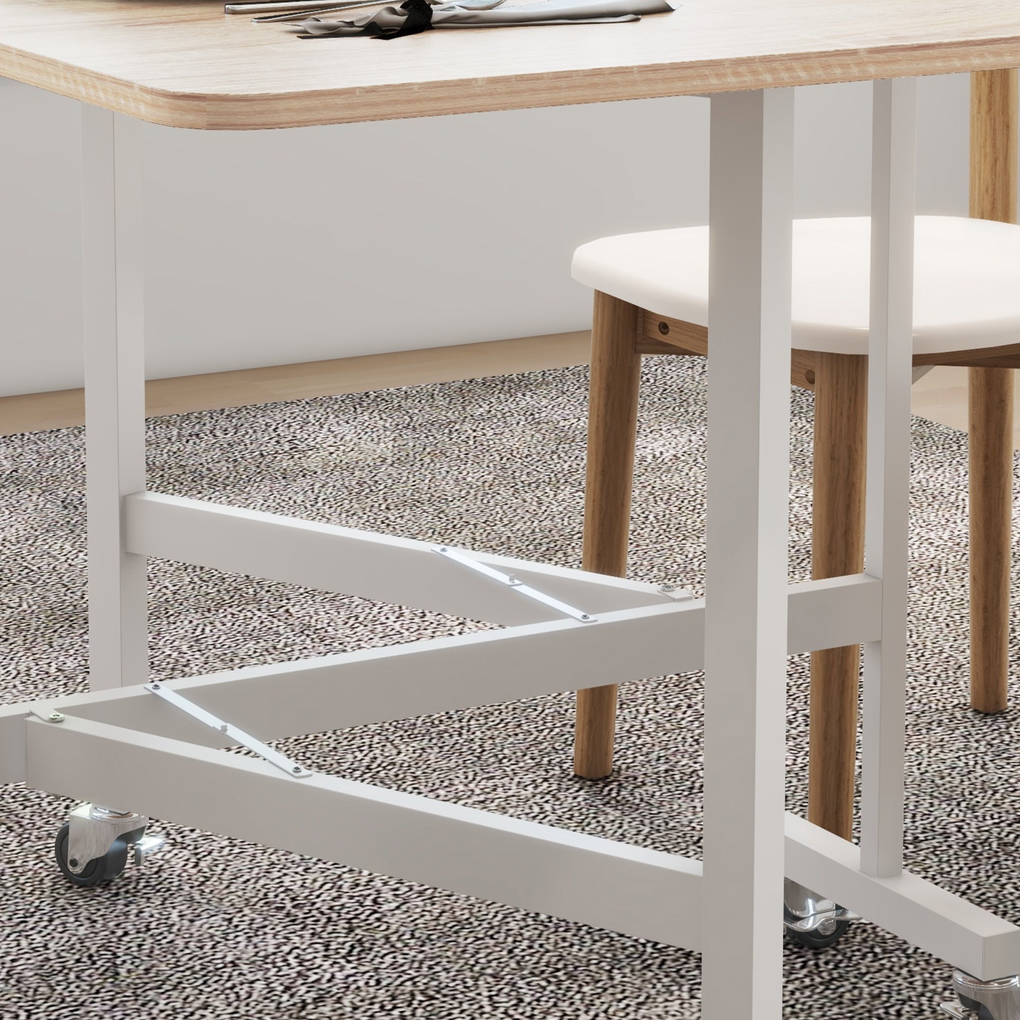 Drop Leaf Dining Table 4-6 Person Oak