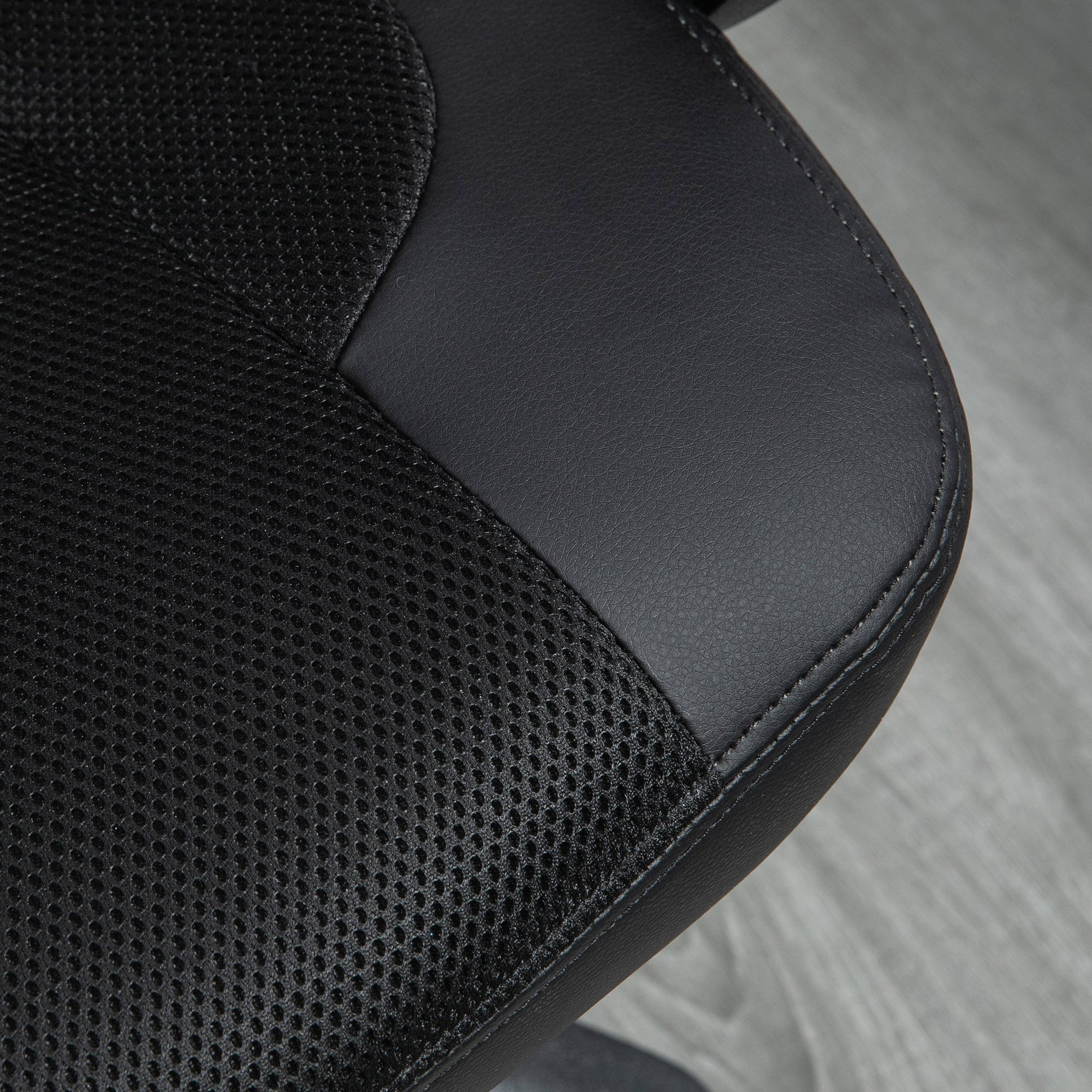 Gaming Chair Ergonomic with Heat & Vibration, Faux Leather
