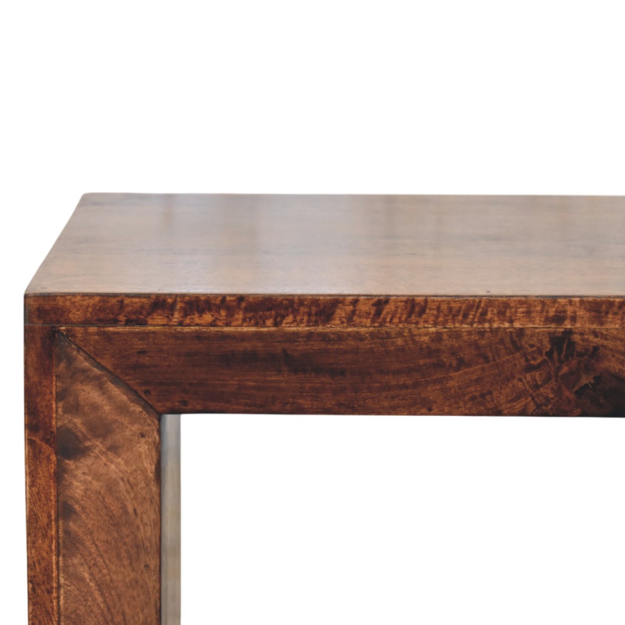 Solis Open Side Table California Walnut