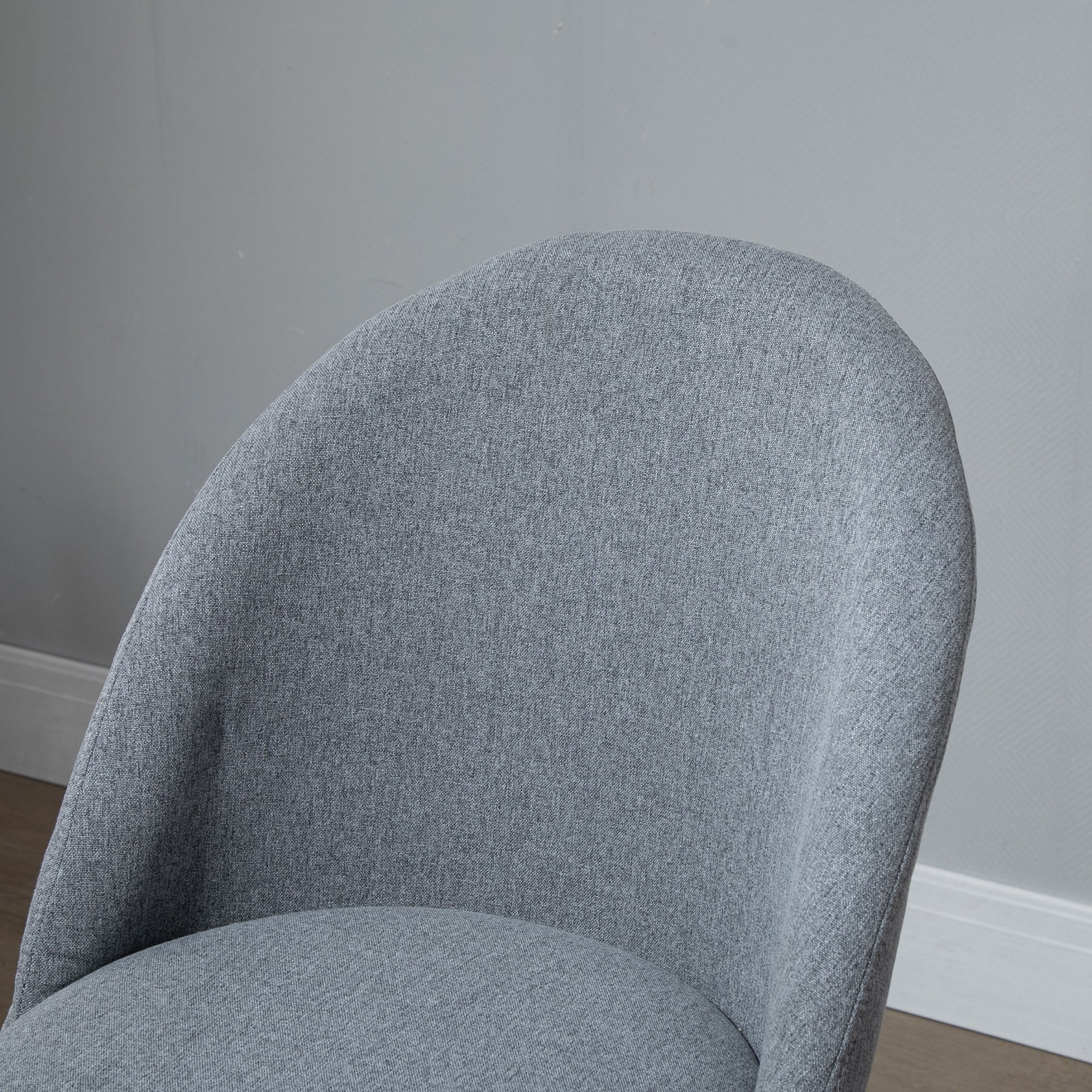 Ergonomic Drafting Chair Adjustable Height 360° Swivel Grey