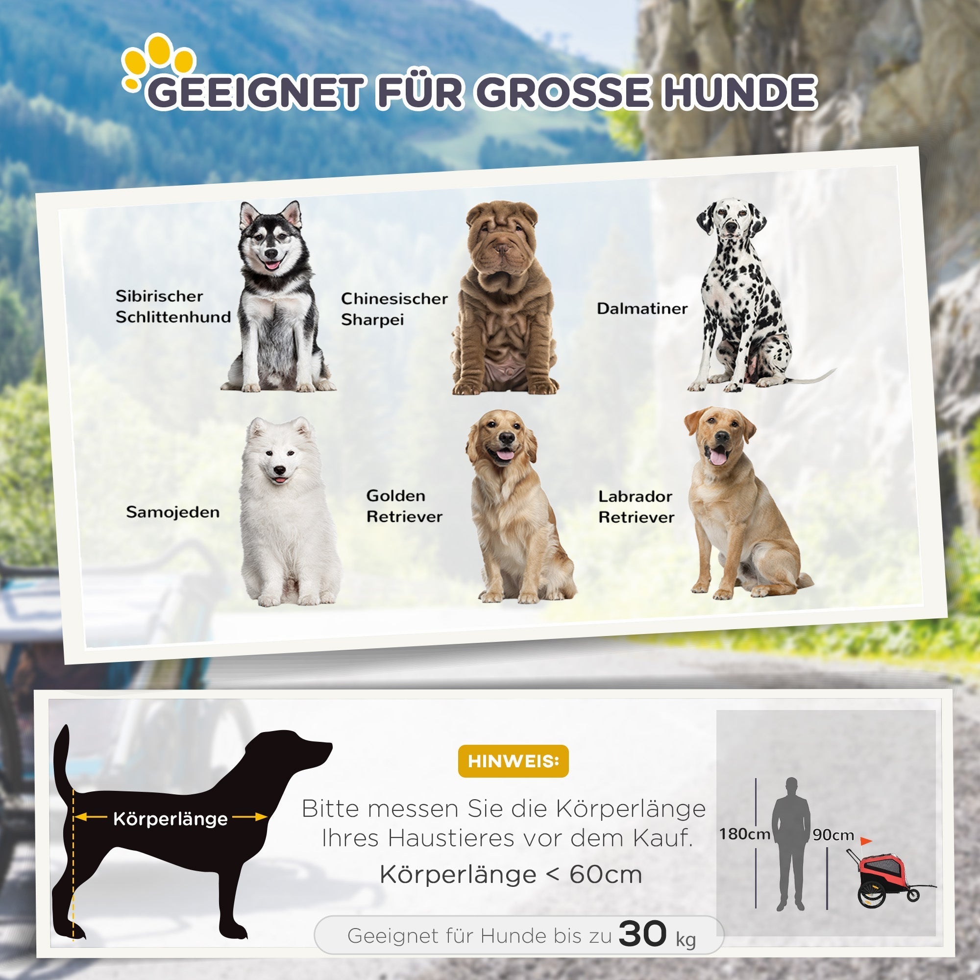 Hundebett, große Hunde, 30 kg, Oxford-Gewebe Rot