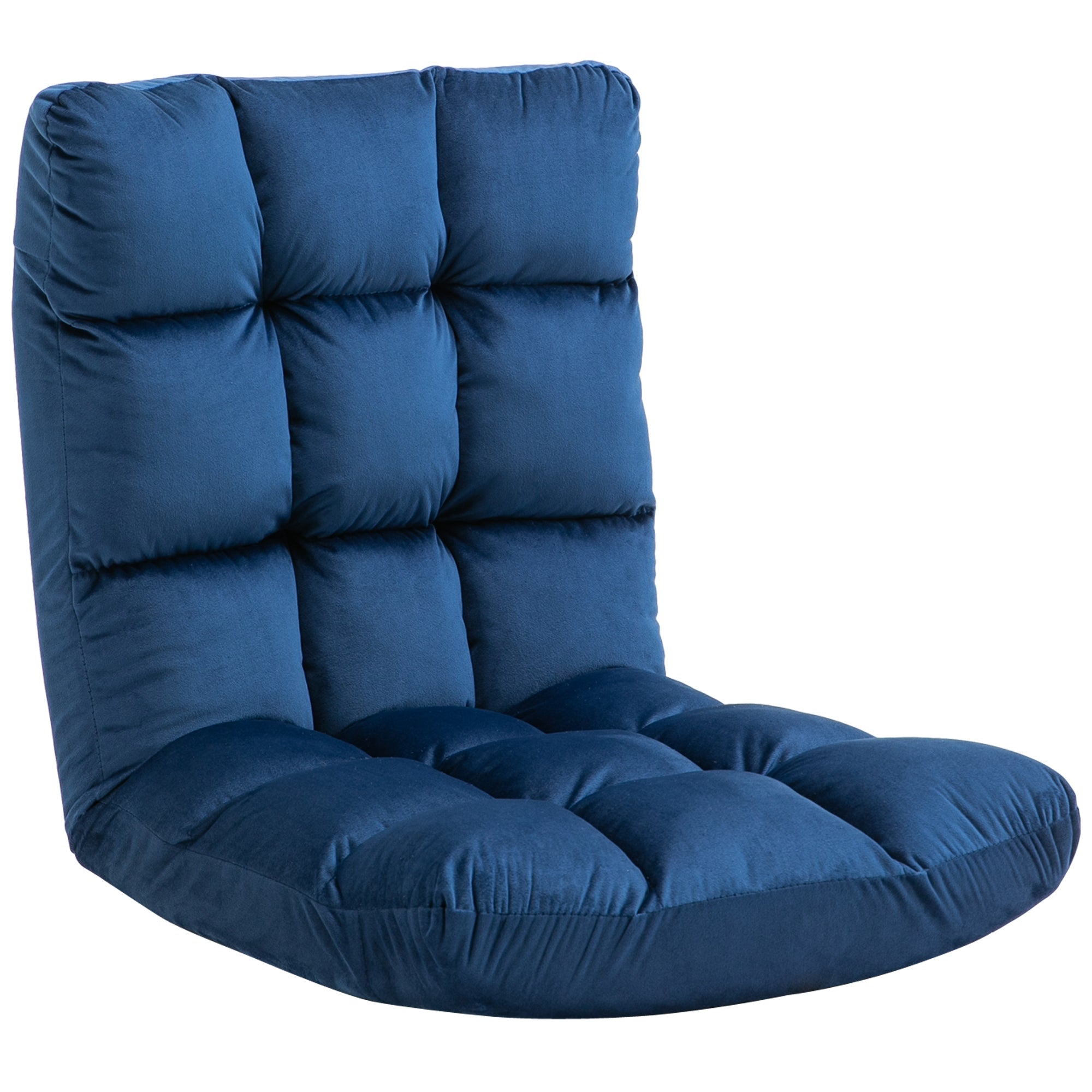 Floor Chair, 3-in-1 Foldable 13-Position, Metal Foam