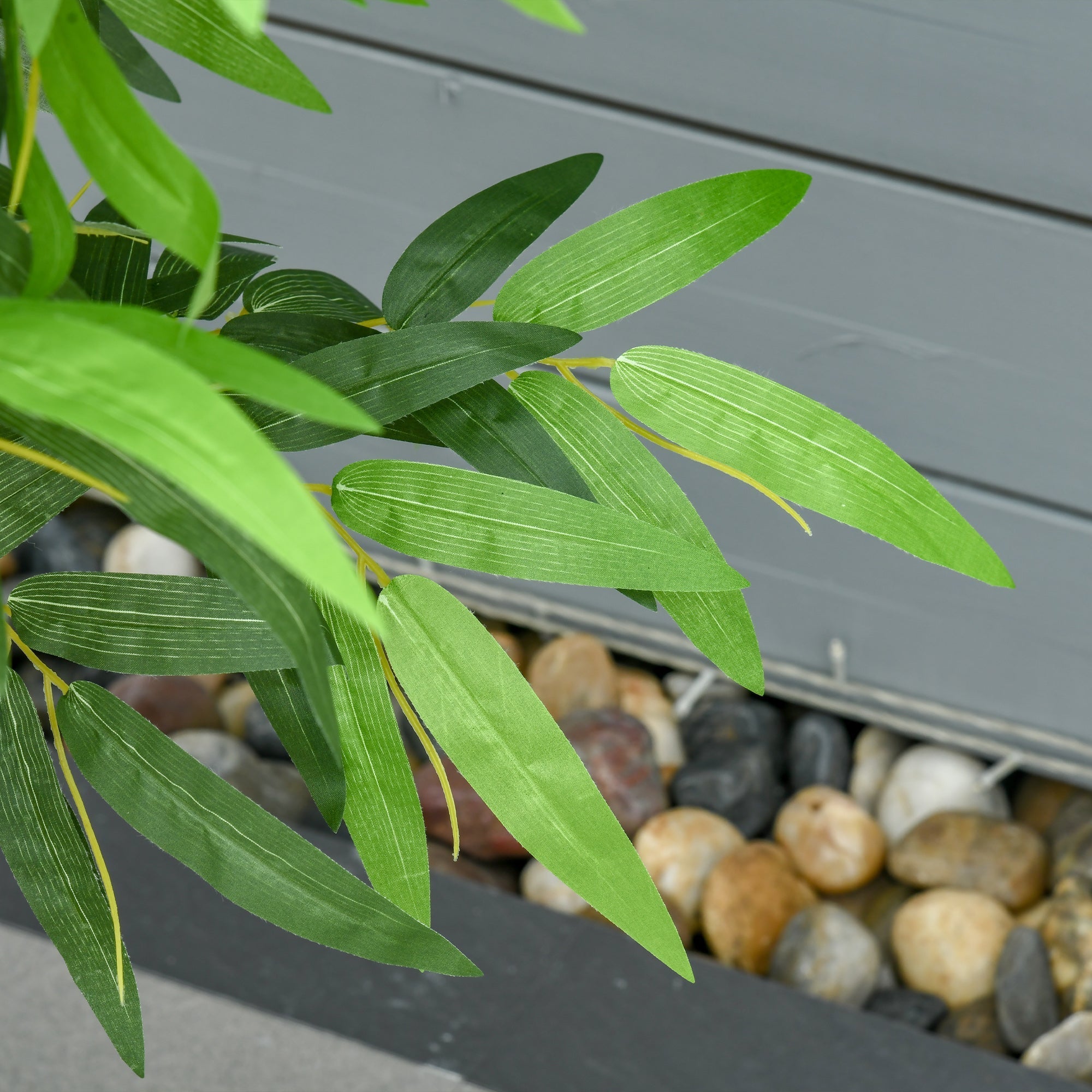 Artificial Bamboo Tree, 140 cm, 780 Leaves, Plastic