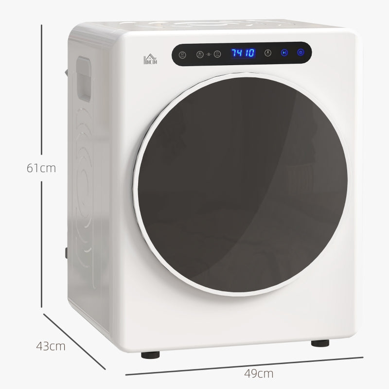 Tumble Dryer, 6 Programs, 4kg Capacity, White