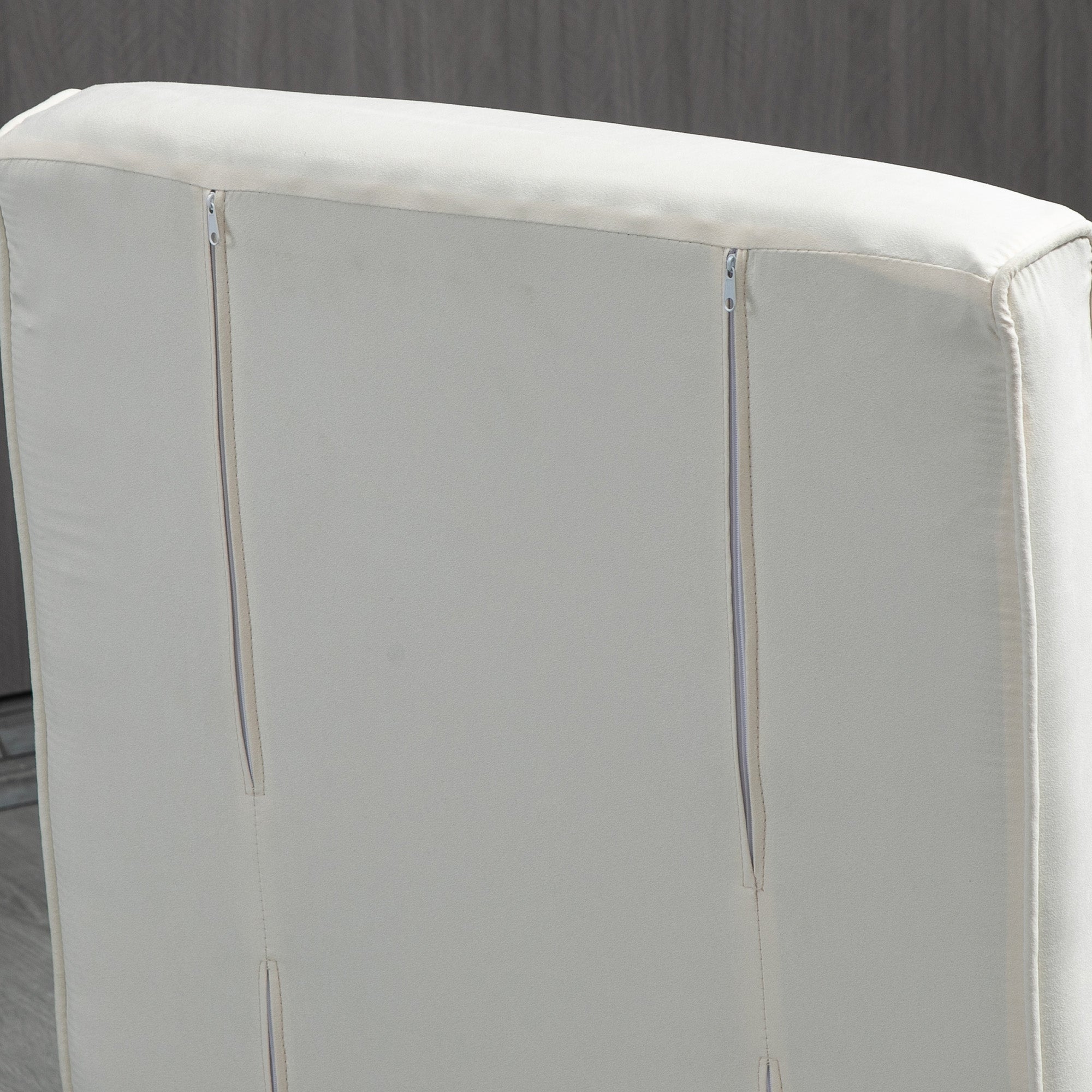 3-in-1 Sofa Bed Sleeper Chair Guest Folding Mattress Chaise Longue 65x69x80cm Polyester Cream