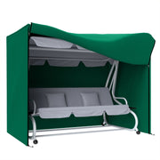 Three-Seater Swing Chair Protective Cover, 220 x 125cm, Green