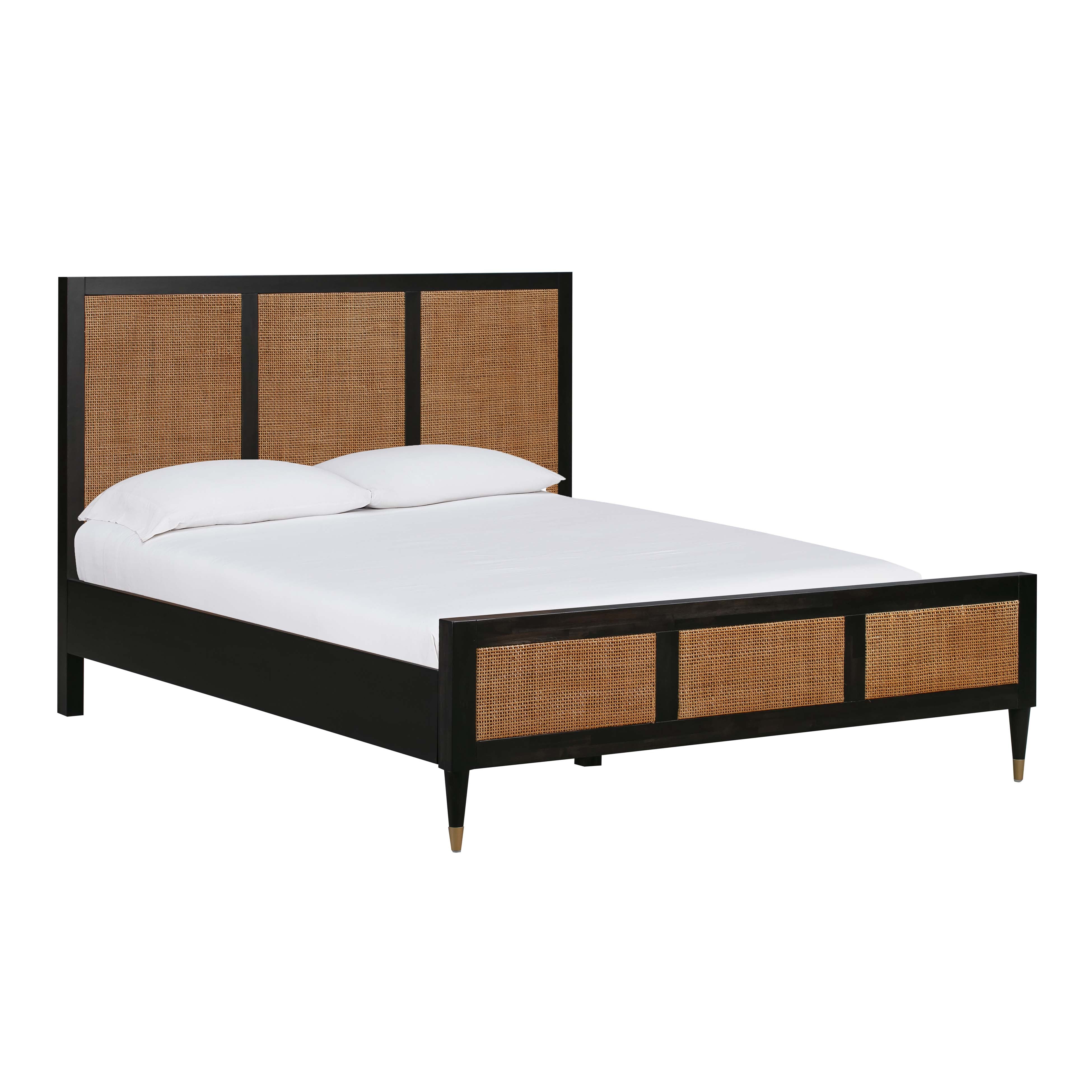 Sierra Noir Bed Super King Wood Black Brown