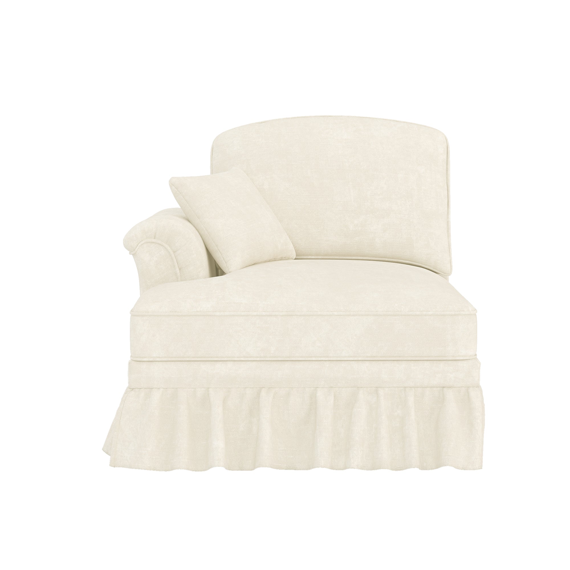 Windsor Sofa LSF 1 Cushion Chenille White