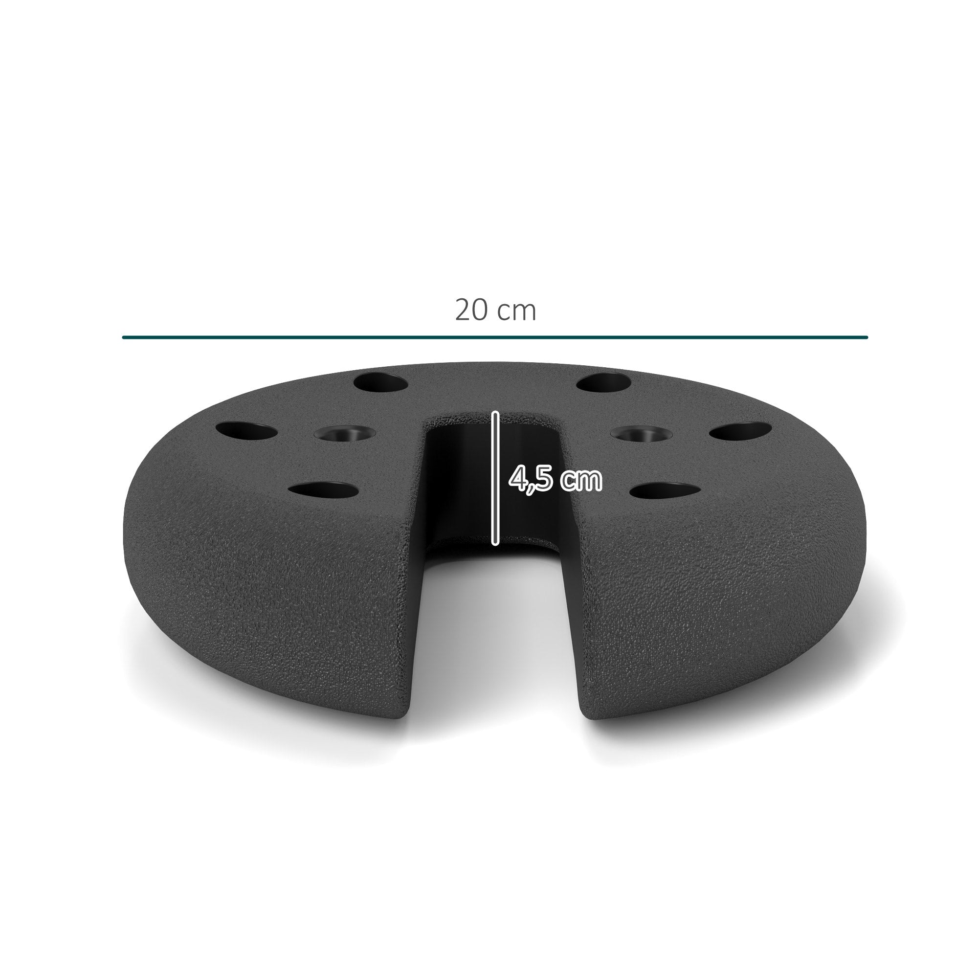 Pop up Canopy Tent Weights, 4 Pc Leg Weights for Marquee Outdoor Canopy, 8.8KG