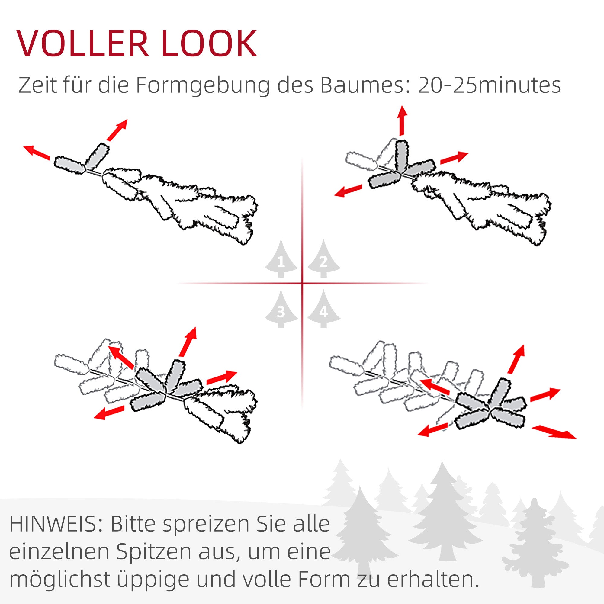 Artificial Christmas Tree, Slim Snow-Covered Fireproof, 210 cm, Green/White