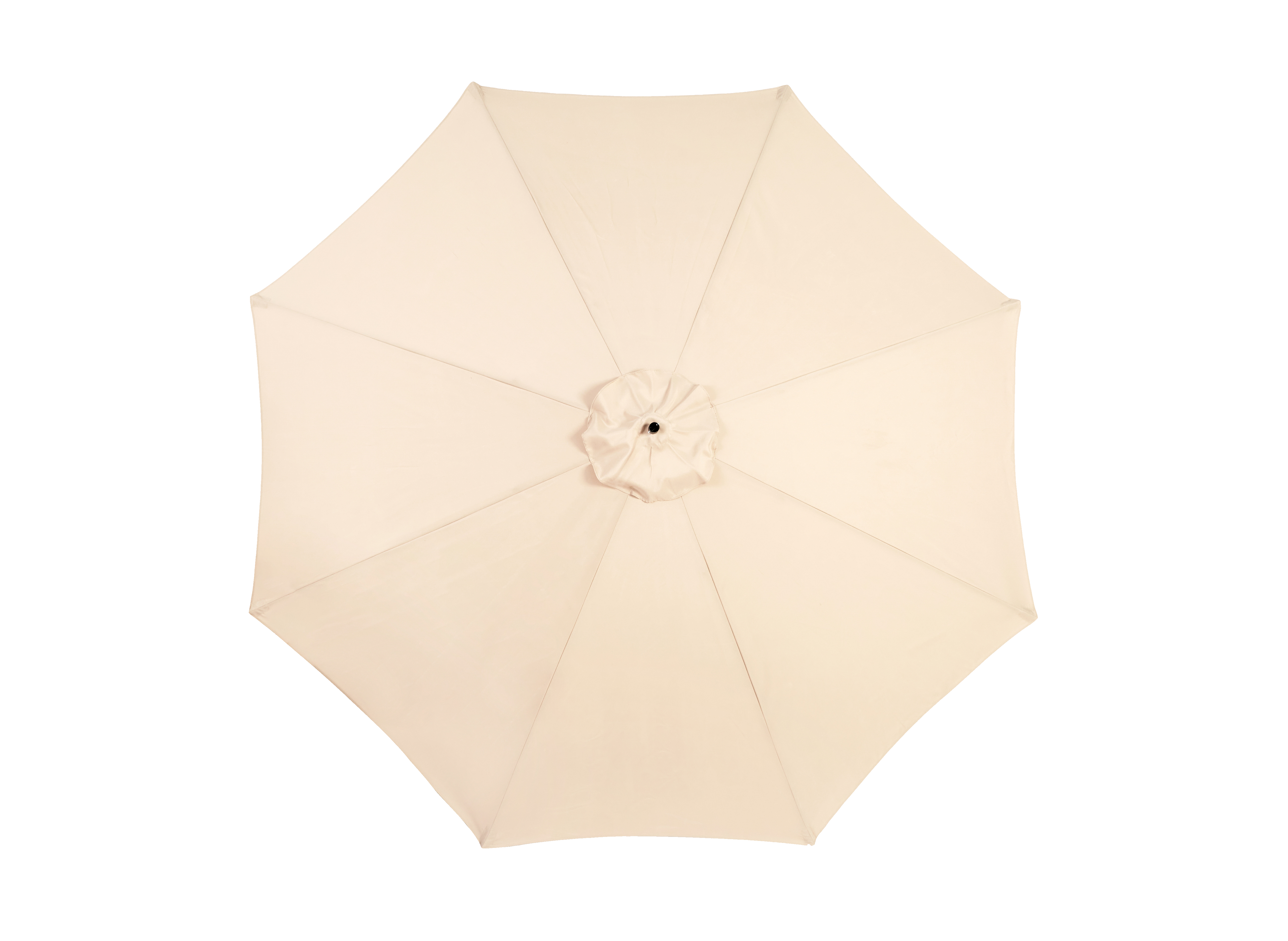 Outdoor Umbrella, 14.8 Ft Rectangular Double Sided Large with Crank, Khaki