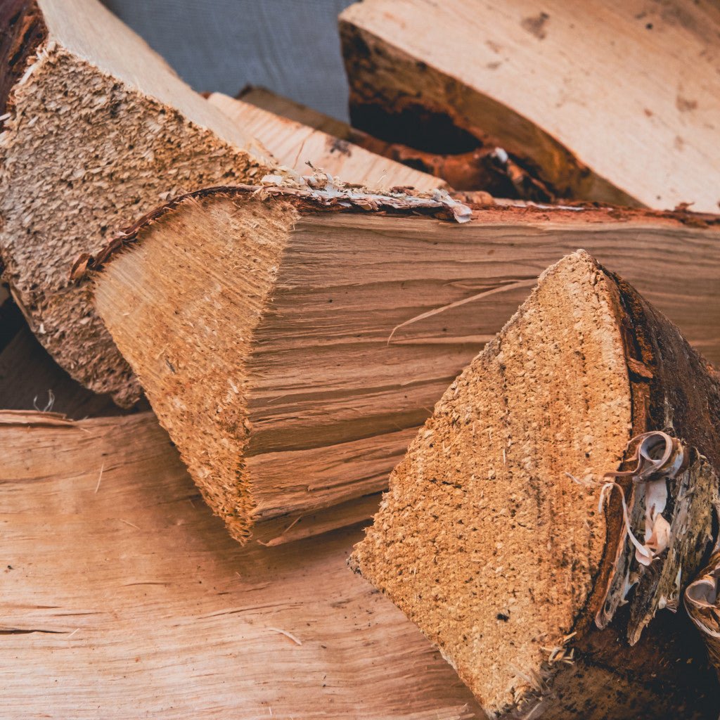 12 x 20kg Glotherm Coal and Hardwood Firewood 1m³ - 400kg Kiln Dried (4 Row) Pallet - Rathwood Store