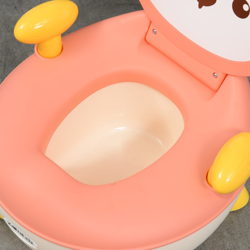 ZONEKIZ Potty, non-slip inner pot splash guard, fox design