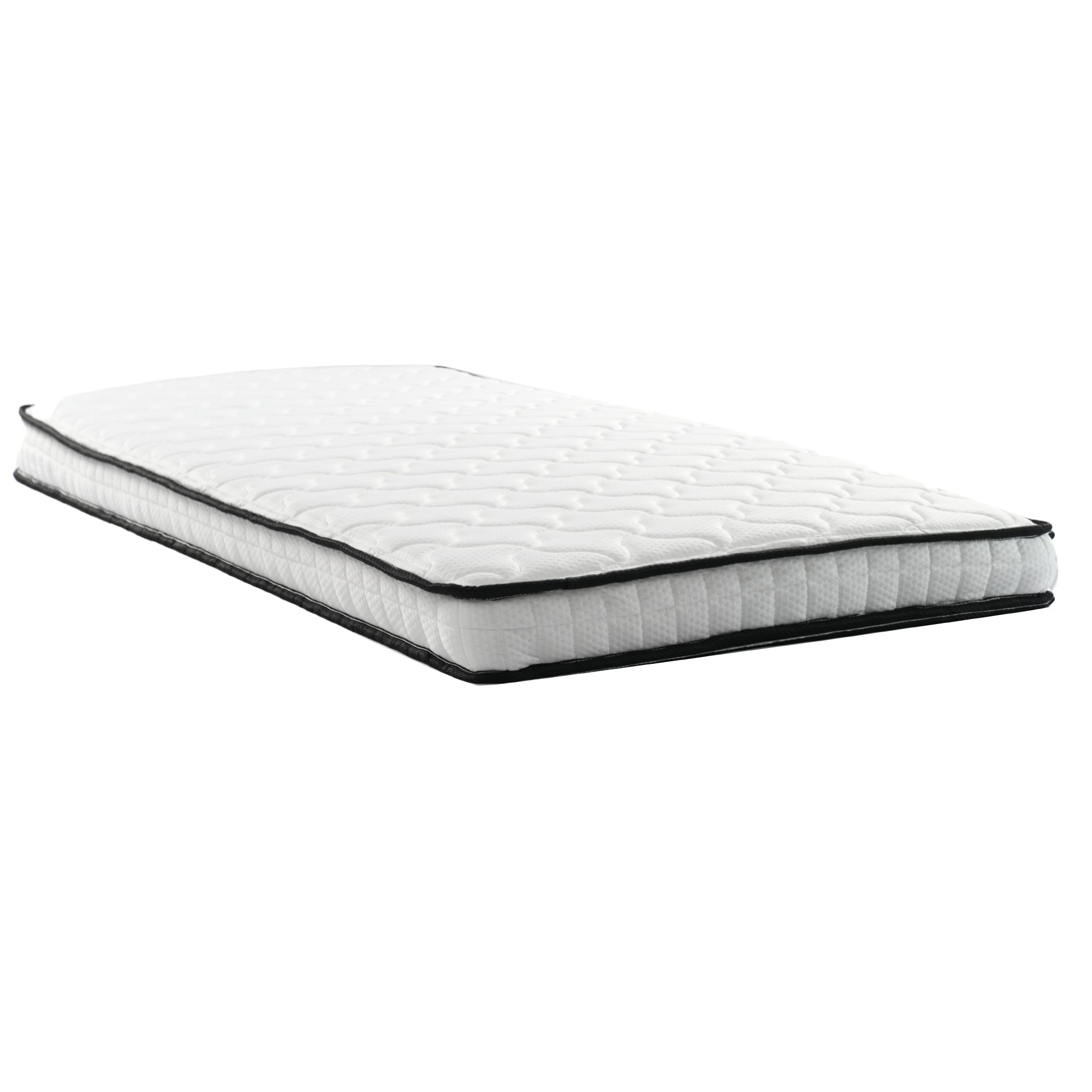 Spring Mattress 90x190cm, 10cm Thick, H3 Firmness, Lumbar Support; Rolled
