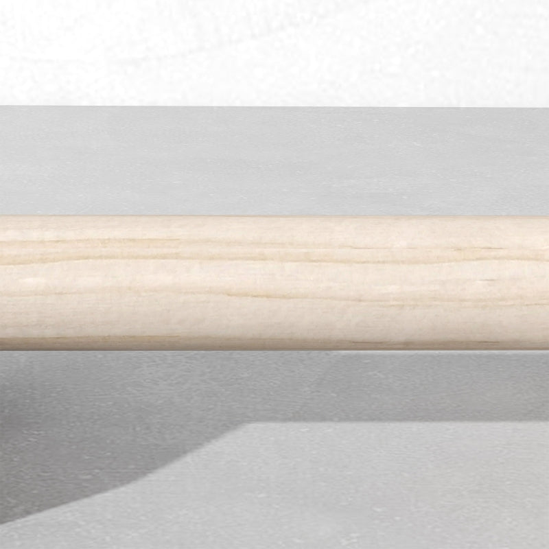 Push-up Bars, Set of 2, Robust & Non-Slip, up to 120 kg, Beech Wood, Natural
