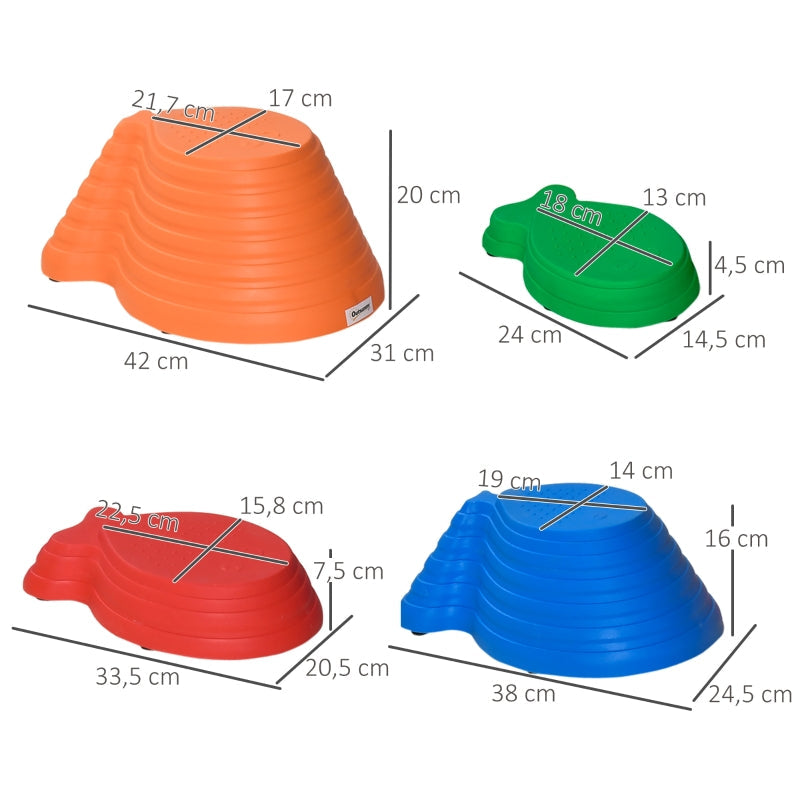 River Stones Balance, Stepping, Non-Slip, 100 kg
