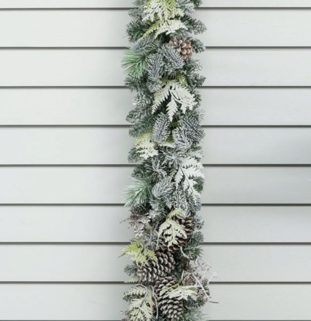 180cm Mixed Cedar/Pine/Cone Garland - Rathwood Store