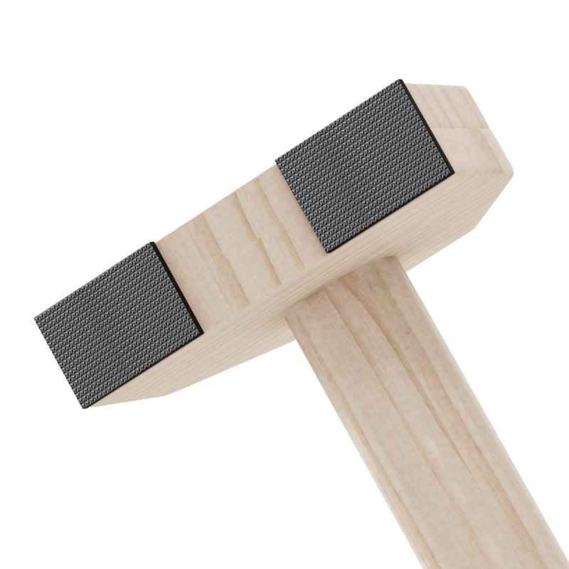 Push-up Bars, Set of 2, Robust & Non-Slip, up to 120 kg, Beech Wood, Natural