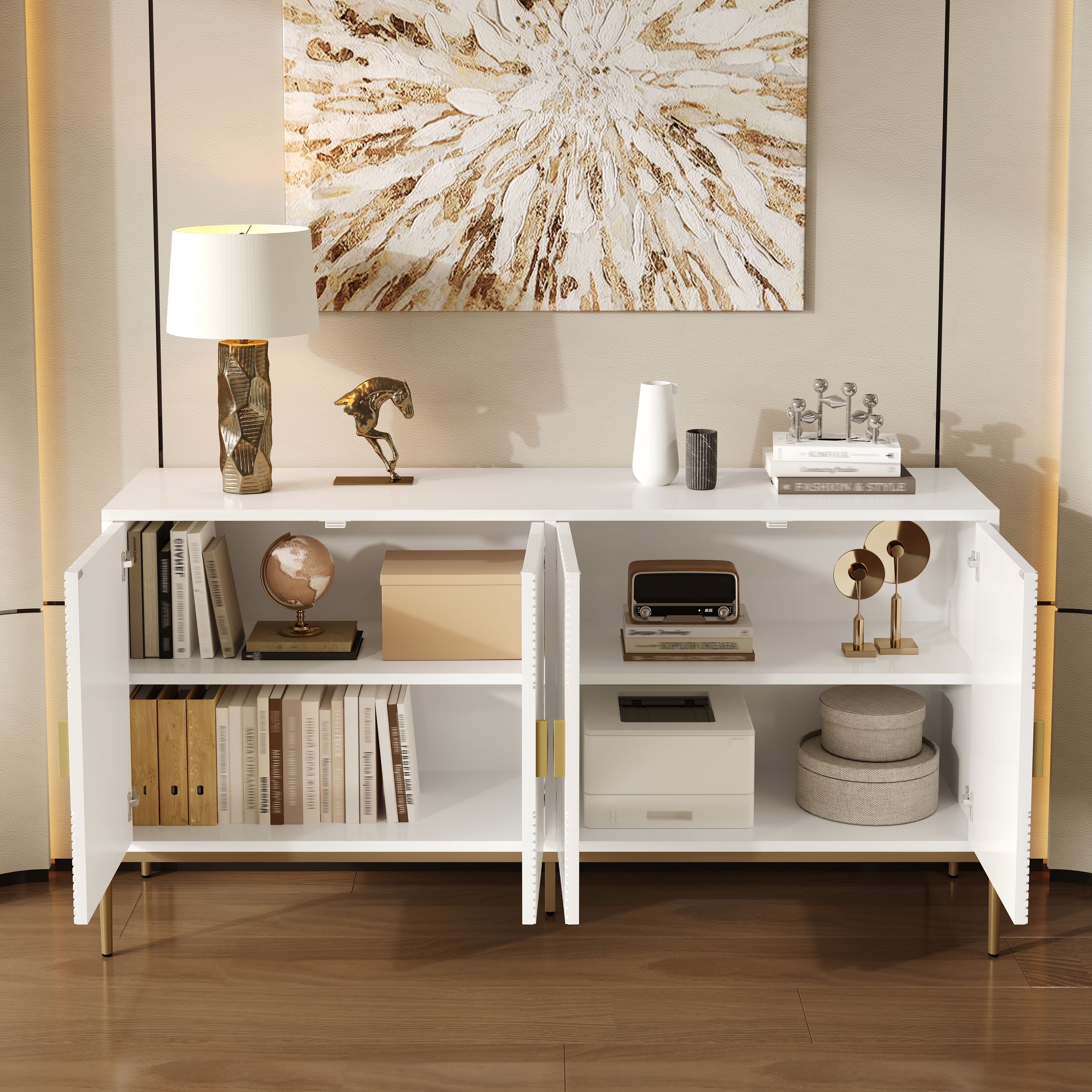 Modern Sideboard/Cabinet Storage Chest of Drawers 162 x 40 x 80cm