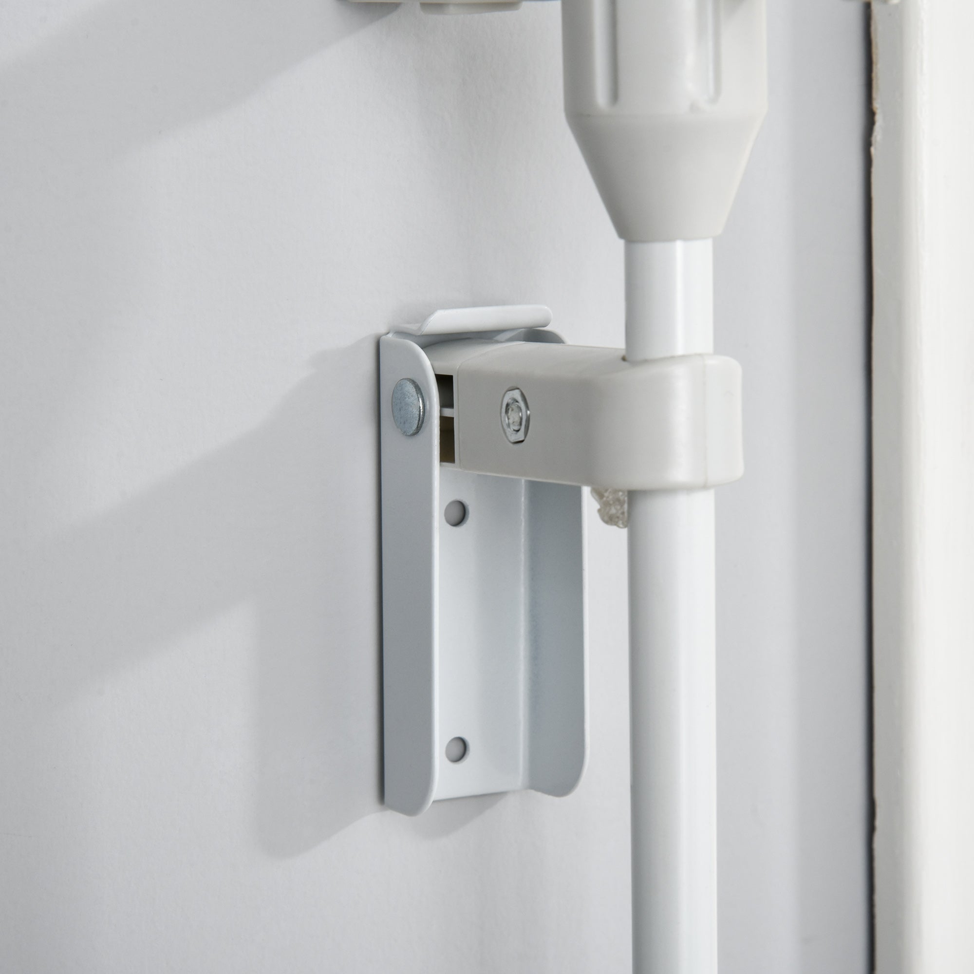 Dog Barrier, 3 Elements, Safety Door, White Plastic