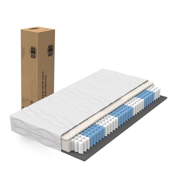 Mattress Pocket Spring H3 7-Zone 120x200cm Oeko-Tex Certified