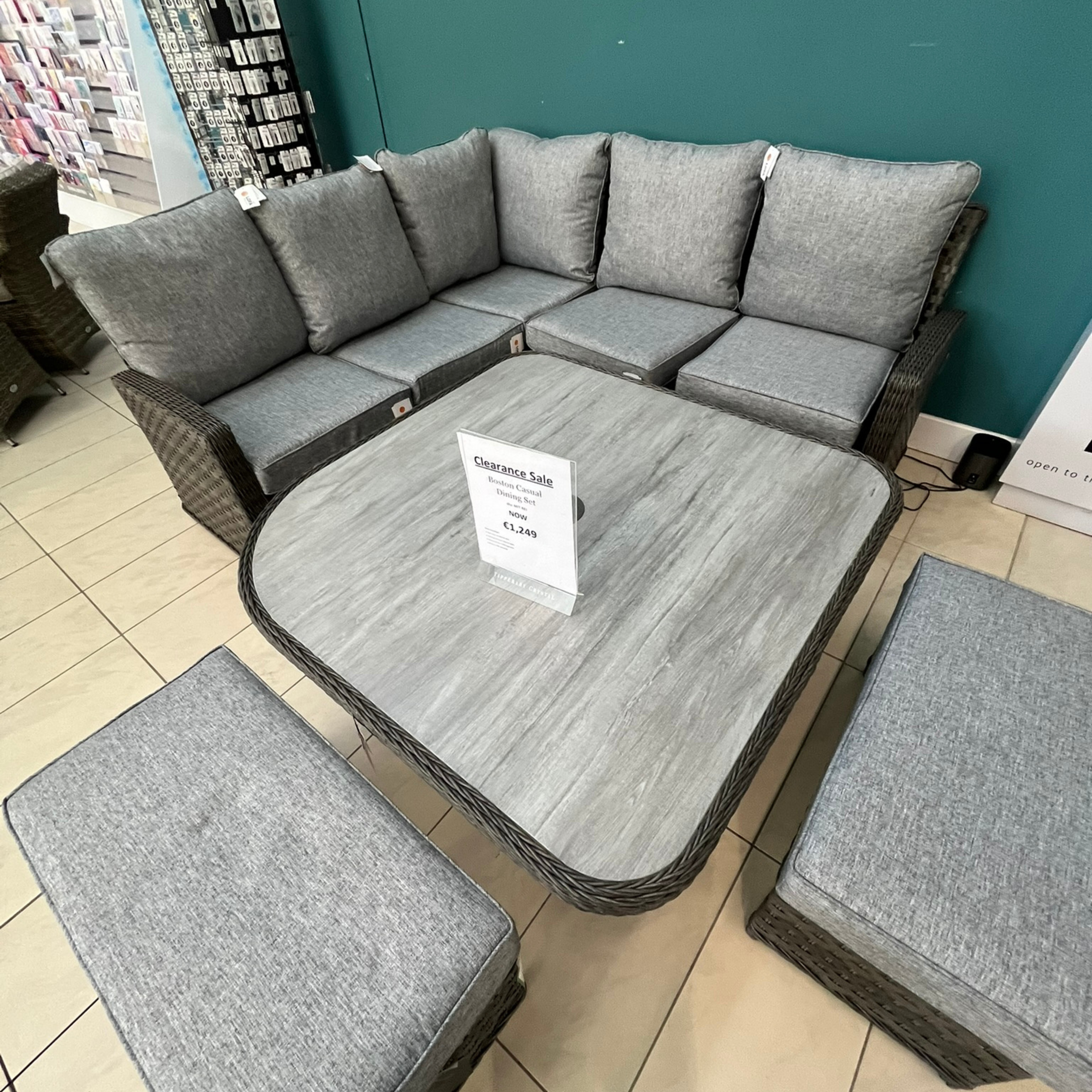 Boston Casual Dining Set- Clearance