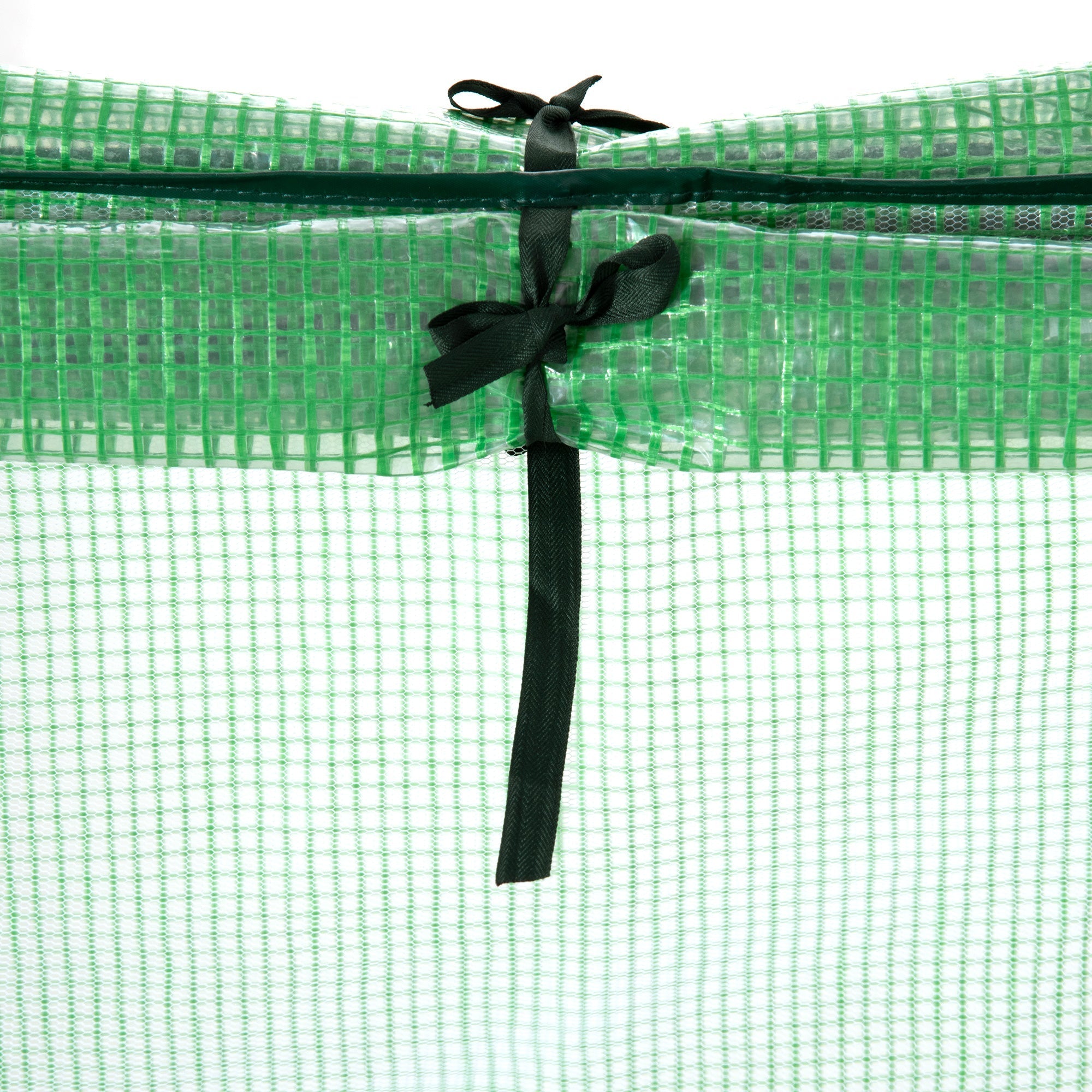 Foil Greenhouse Cold Frame with Window 180x90x70cm - Green