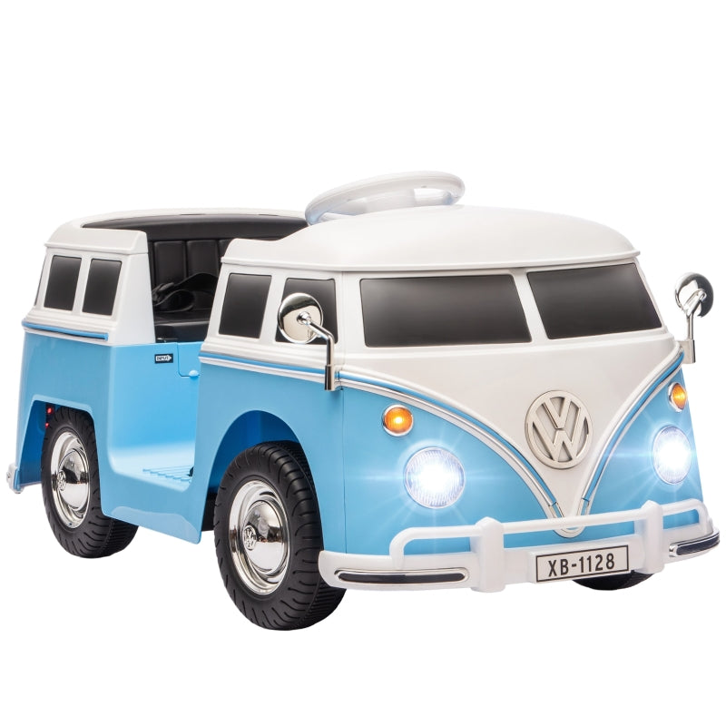 Children's Electric Car with 12V Dual Motor and MP3, Blue
