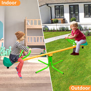 Kinder-Wippe Outdoor-Wippe, rutschfester Griff, Grün Gelb