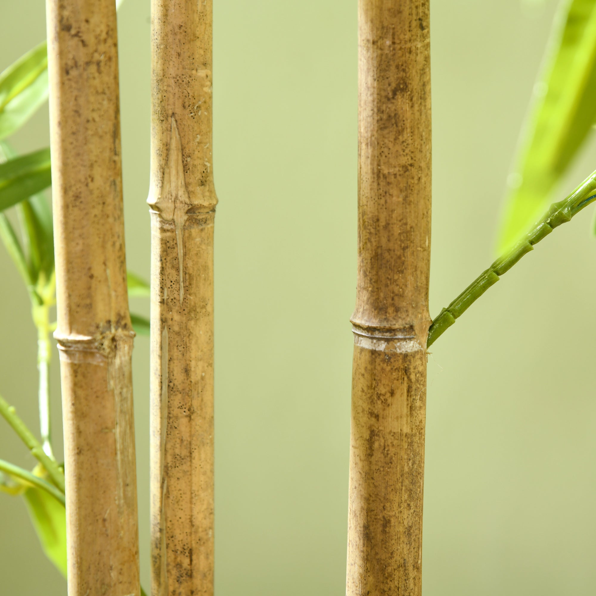 Artificial Bamboo Plant, 180cm with 830 Leaves, Green