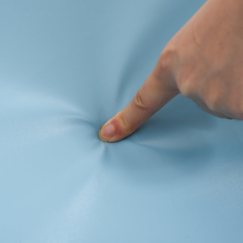 Building Block Set, 4 Foam Blocks, Easy Cleaning, Soft Filling, for 1-3 Years, Light Grey + Blue + Green EPE