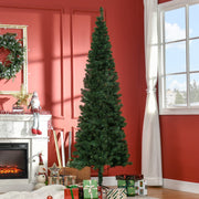 Christmas Tree 2.1m, Detachable, 631 Branches, PVC Green