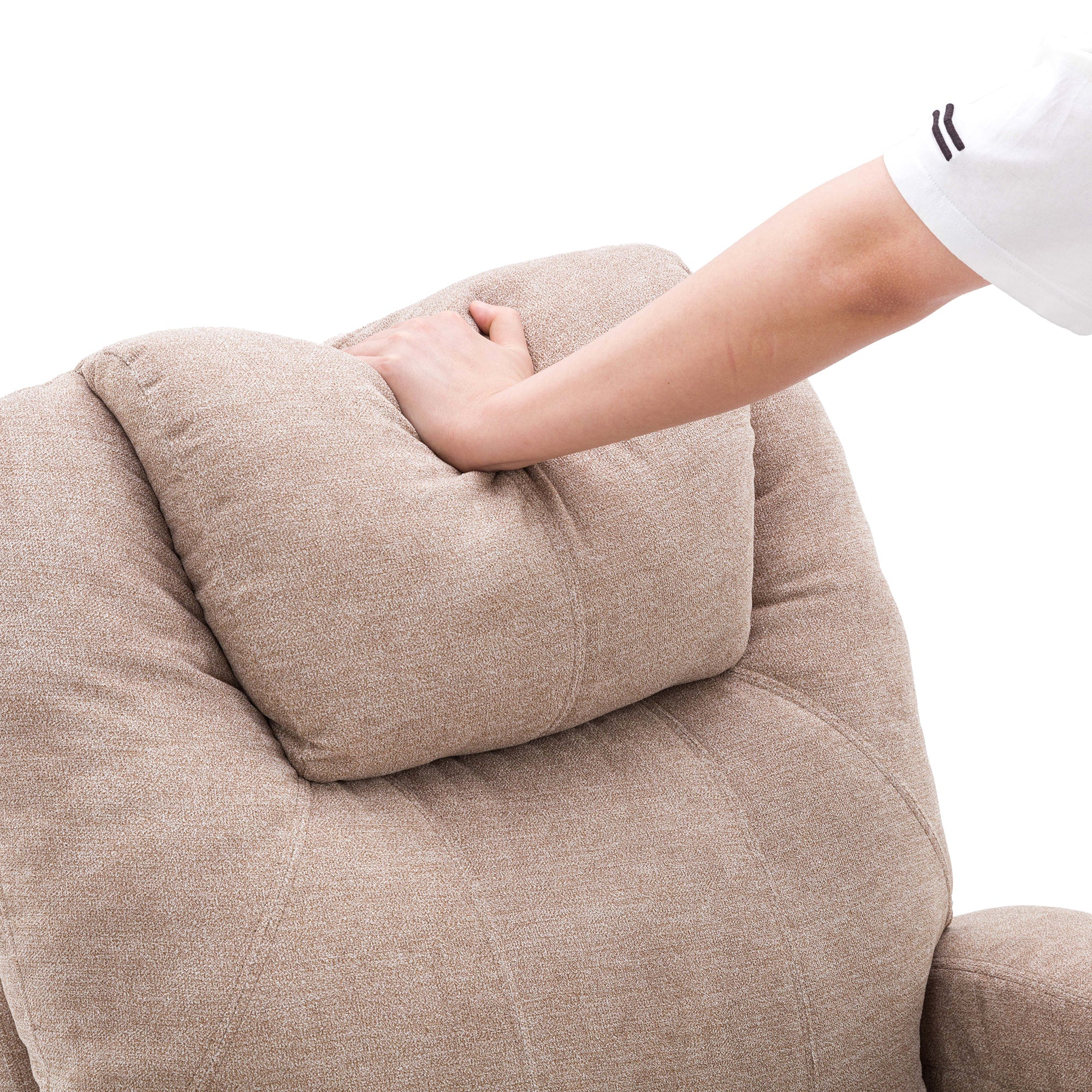 Power Lift Recliner Chair, Electric with Heat, Massage, Cup Holders & Pockets, Fabric