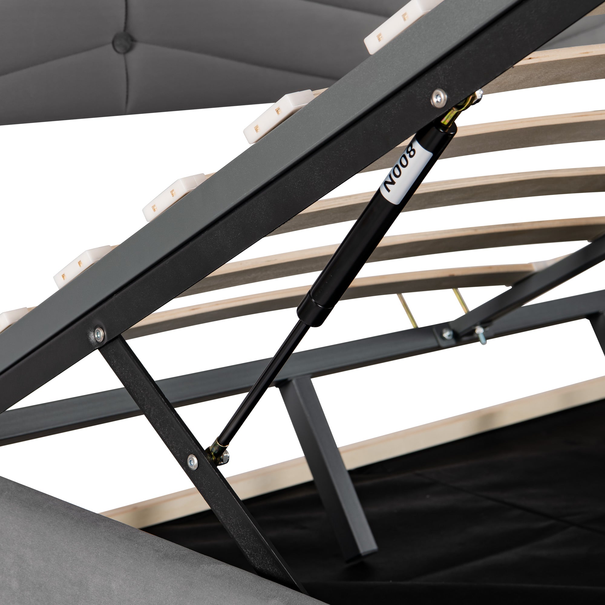 Grey bed Slats