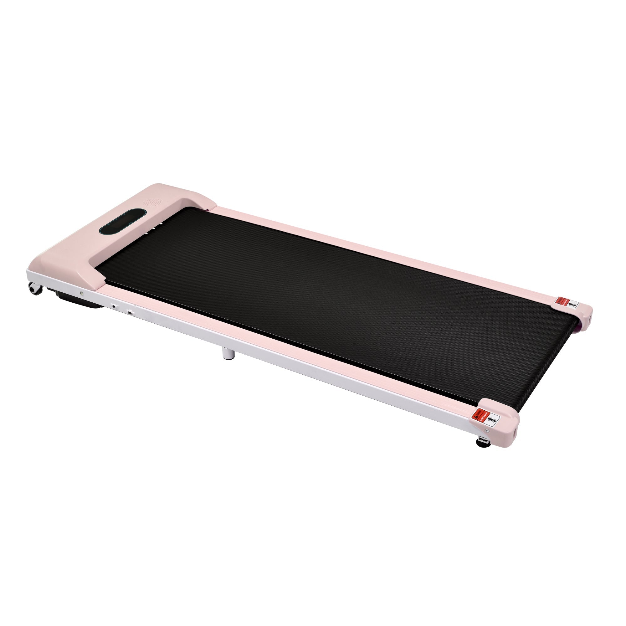Folding Treadmill: Portable Walking Running Machine with Bluetooth Speaker, LCD Display, Phone Holder