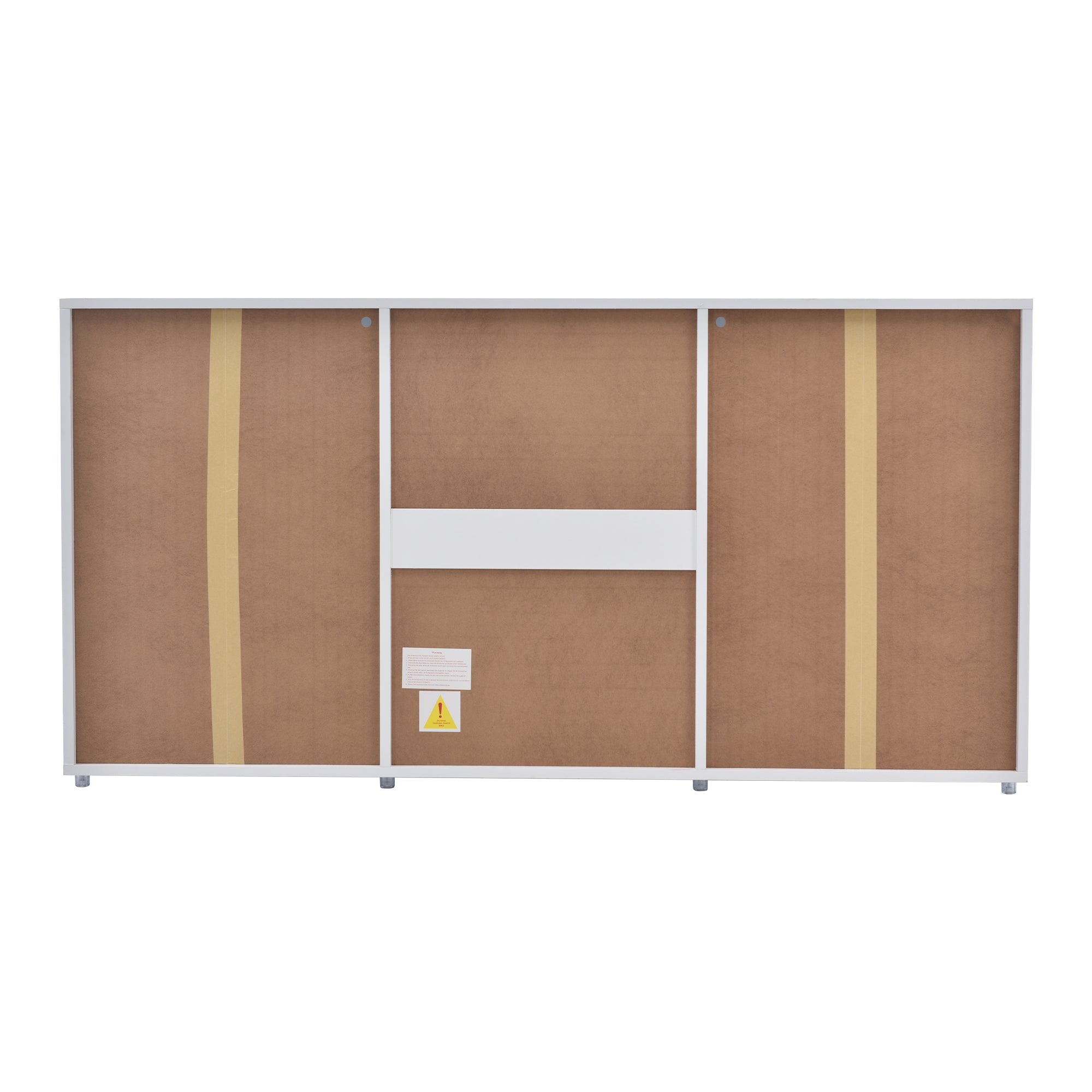 Sideboard, 16-Color LED Lights, 140x35x70cm, for Dining & Living Room