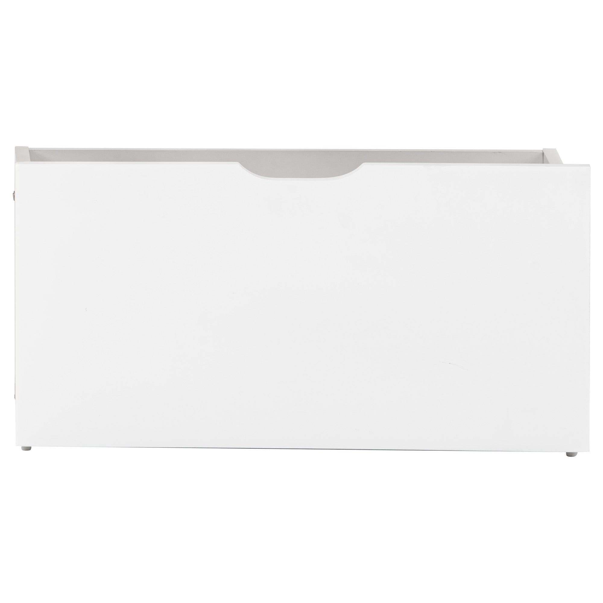 Cot Bedside Cabinet with 2 Drawers, White