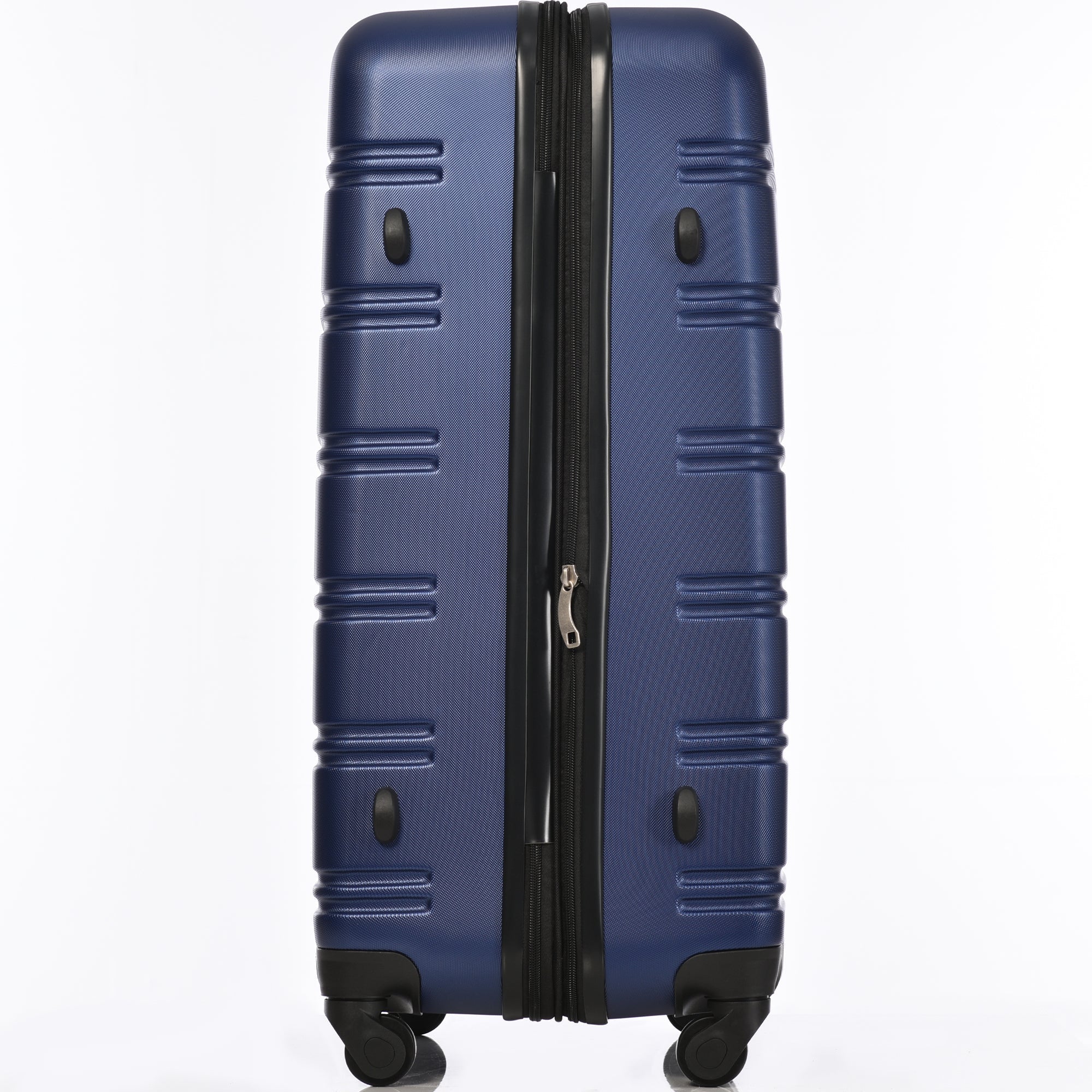 ABS Hard shell Travel Trolley Suitcase, 4 wheel Luggage set Hand Luggage, 28", Deep blue