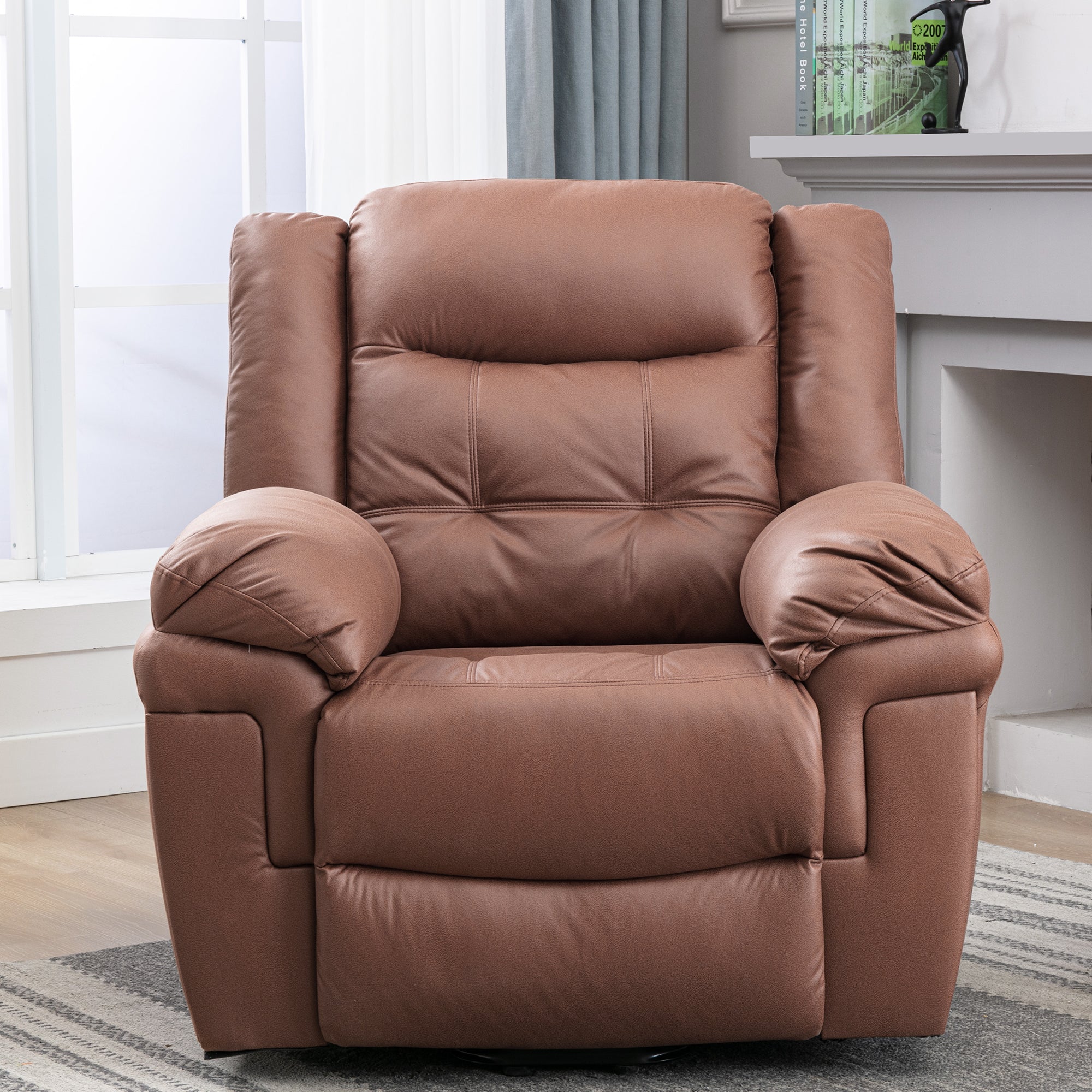 Power Lift Recliner, Electric Massage Heating Chair for Seniors, Tech Cloth