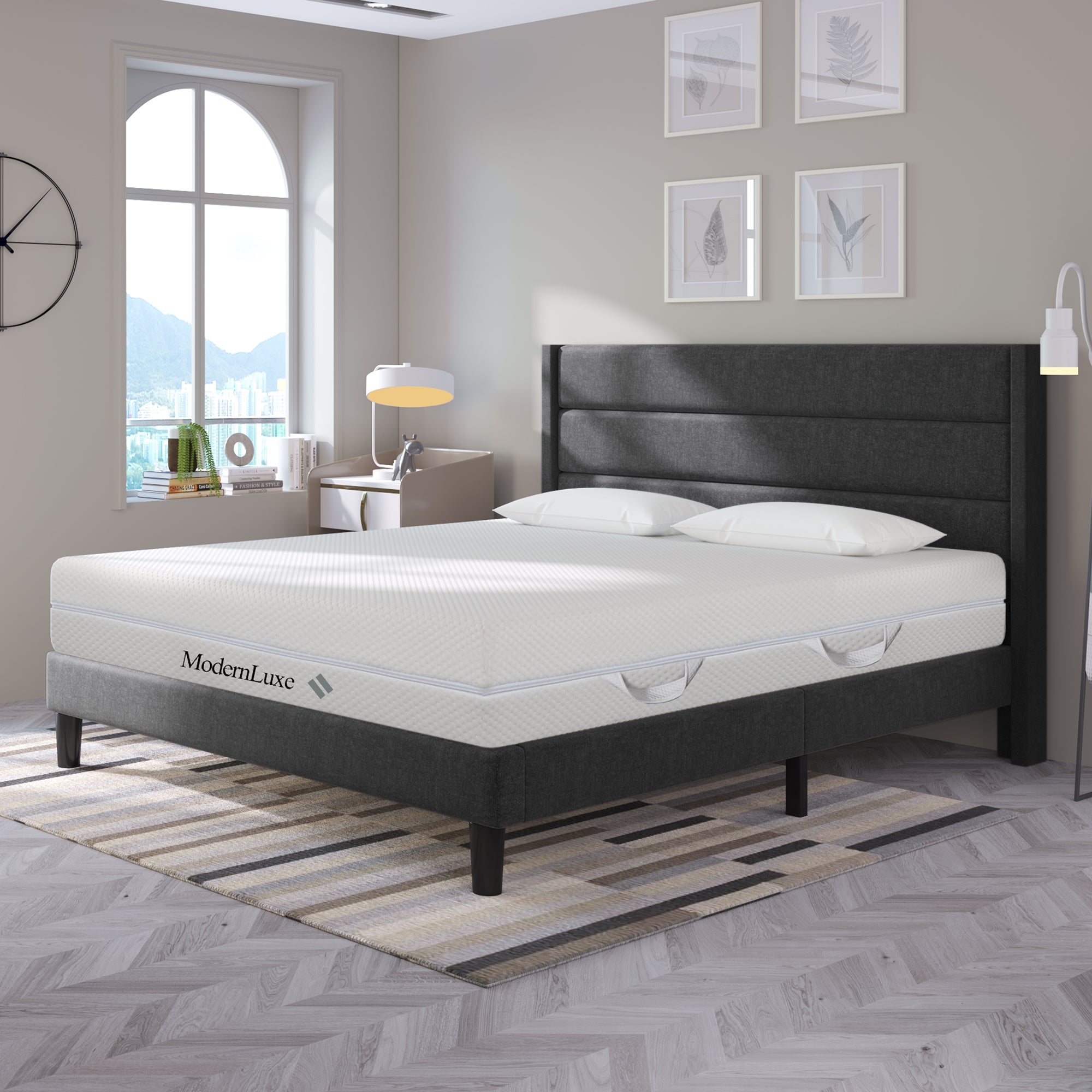 Cold Foam Mattress, 160x200 7-Zone Comfort 20cm H3/H2, Ergonomic with Washable Cover