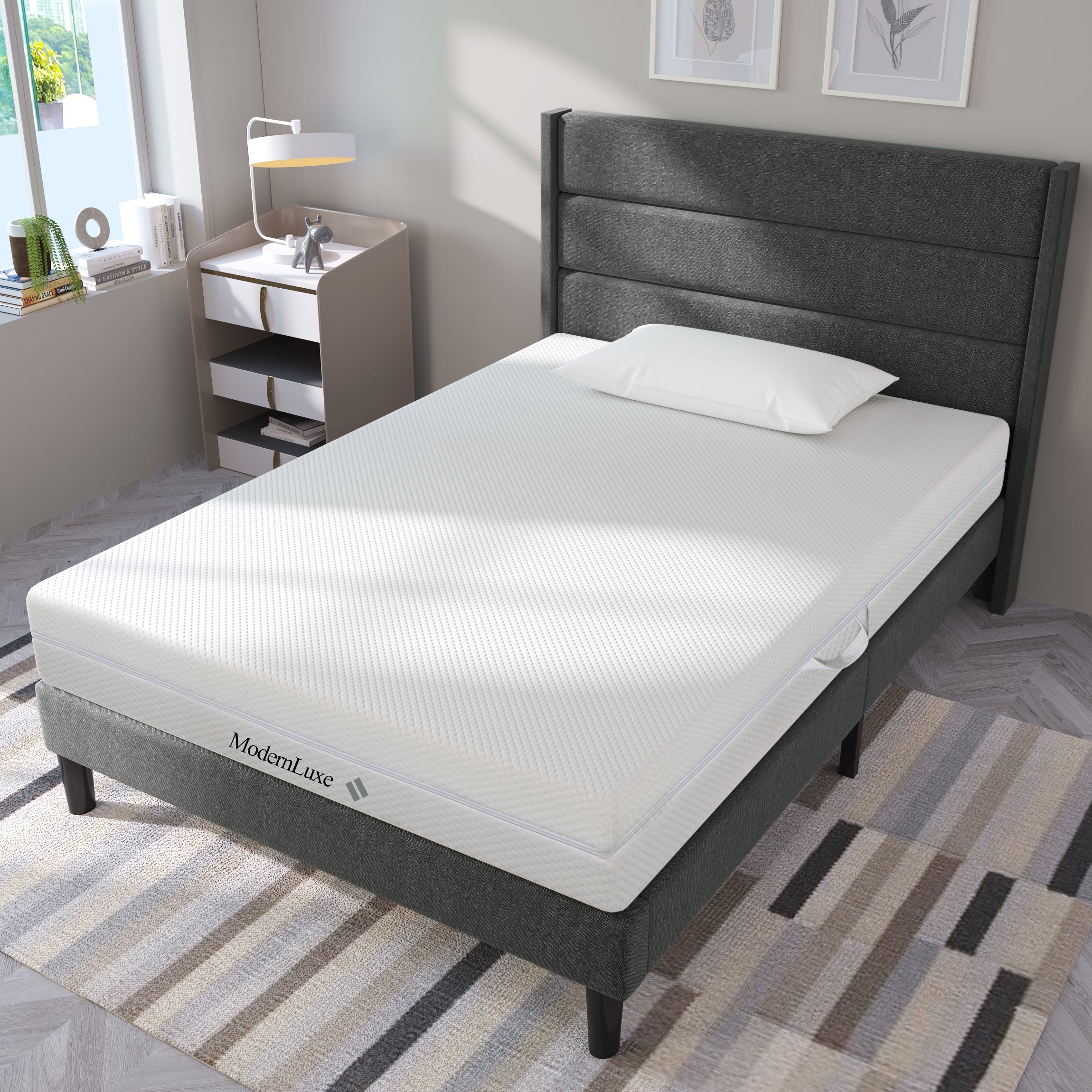7-Zone Ergonomic Cold Foam Mattress 90×200cm – H3/H2 Comfort  - Clearance
