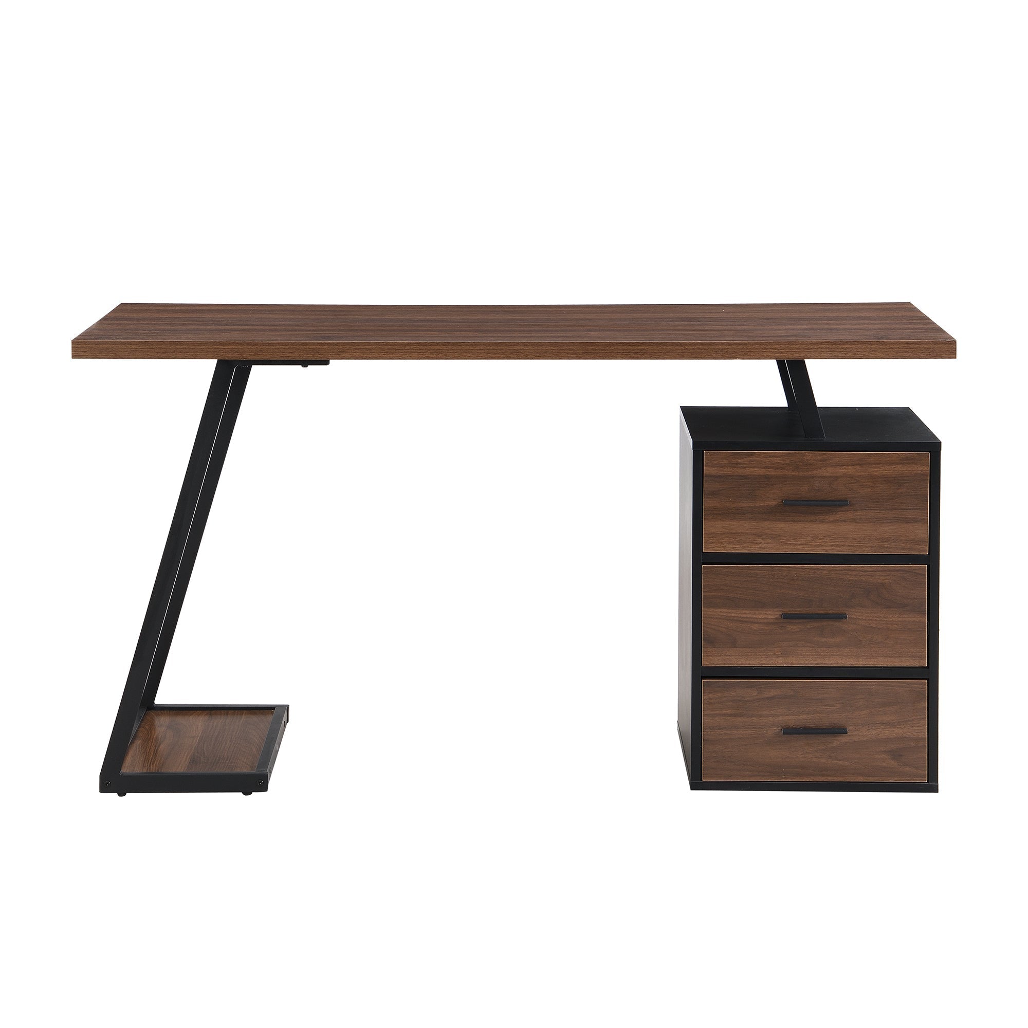 Industrial Desk 138.5cm 3 Drawers