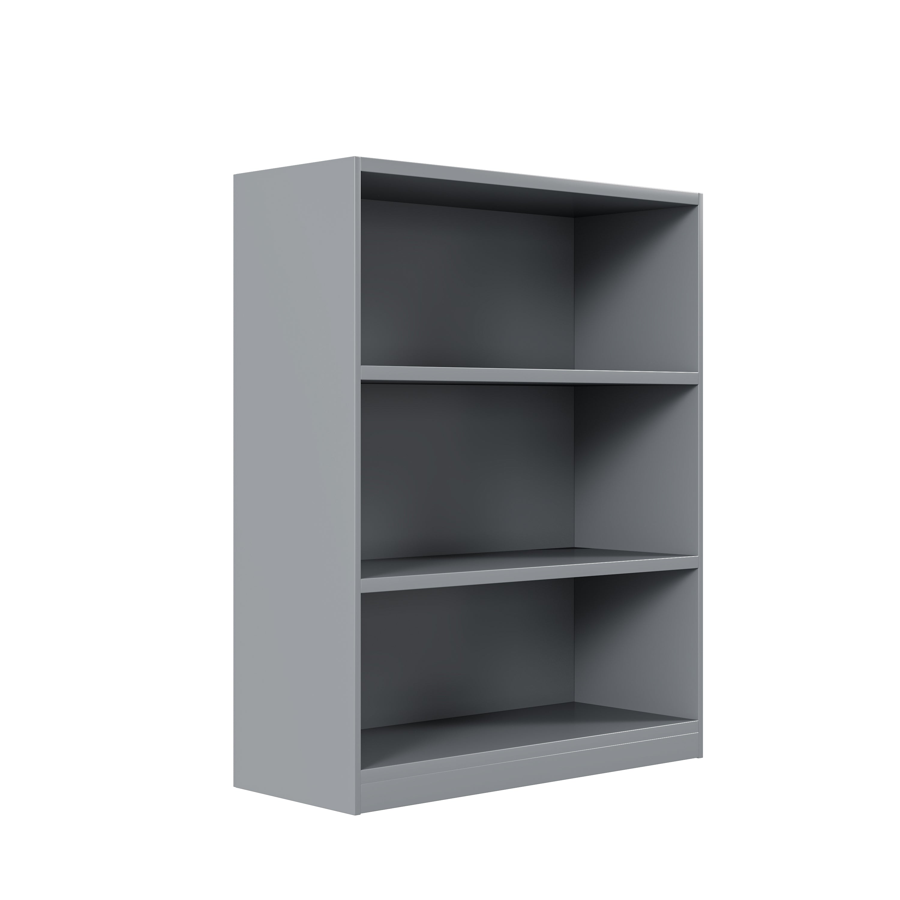 Loft Bed, 90x200cm with Storage & Desk, Wood Grey