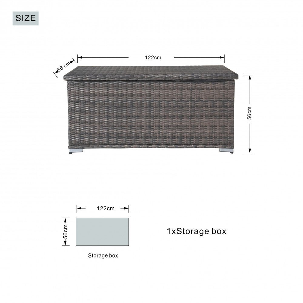202L Storage Box - Brown - Rathwood Store